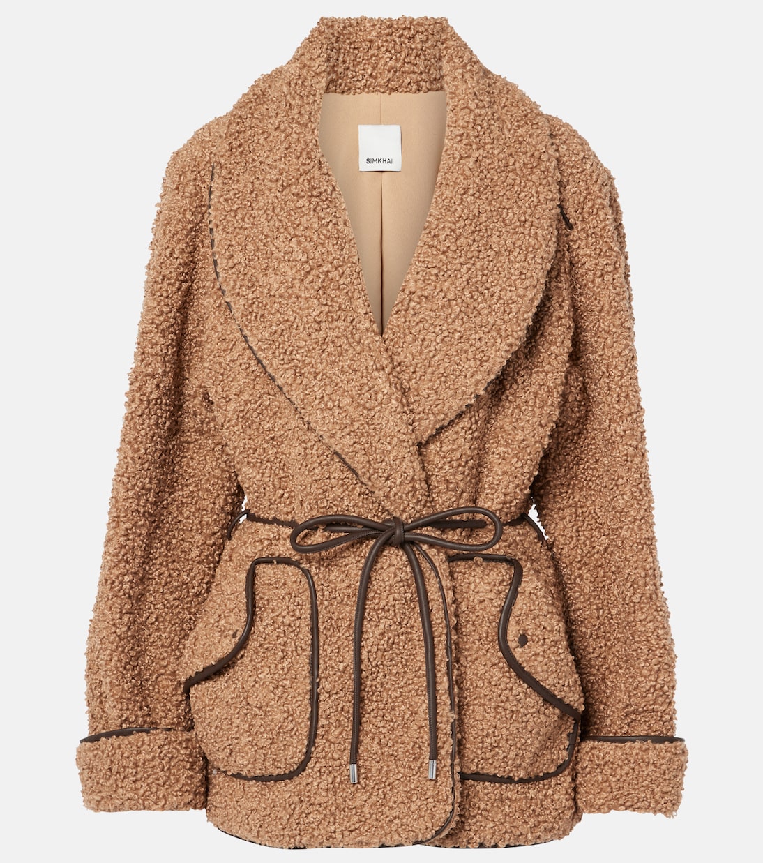 Jacke Kimia aus Teddyfleece | Simkhai