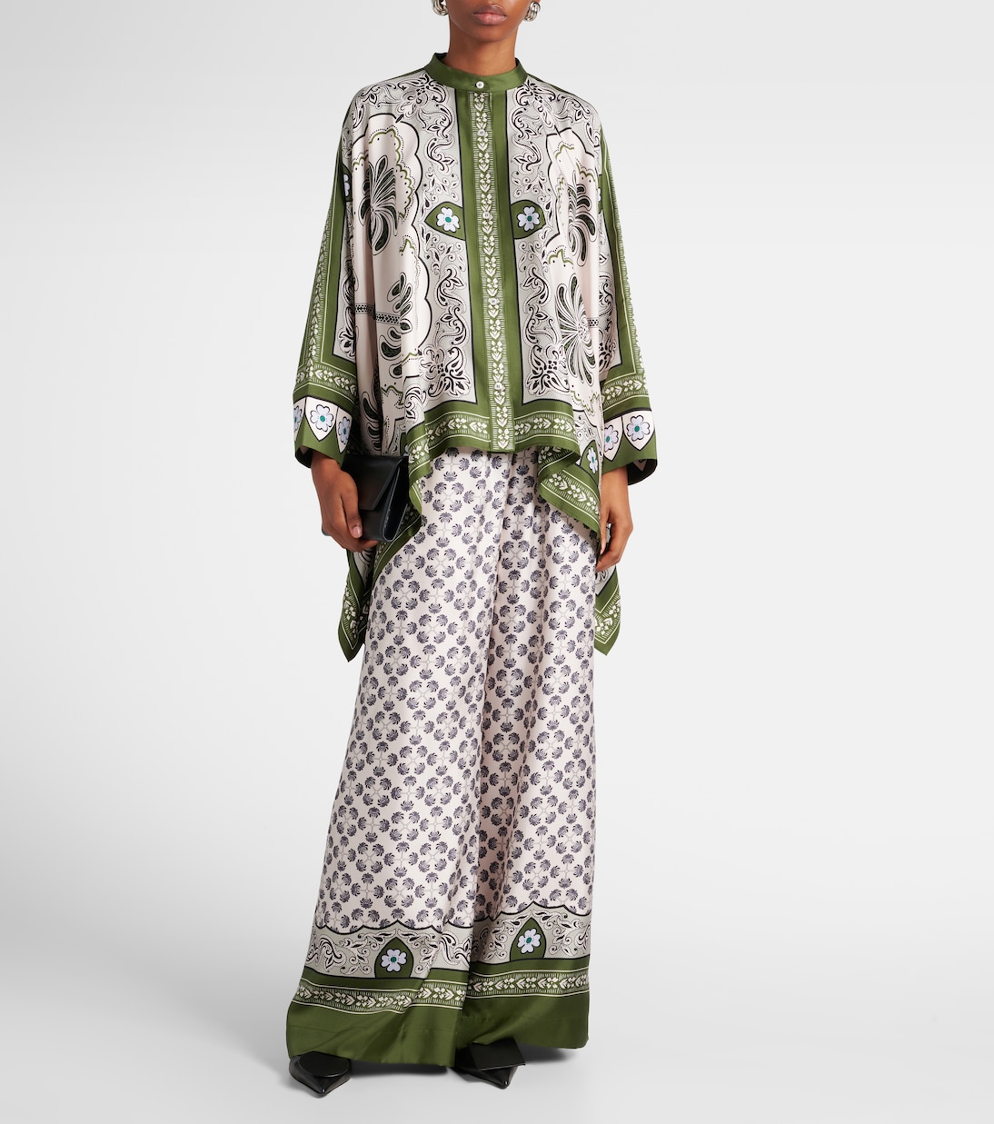 Camicia Foulard in twill di seta | La DoubleJ