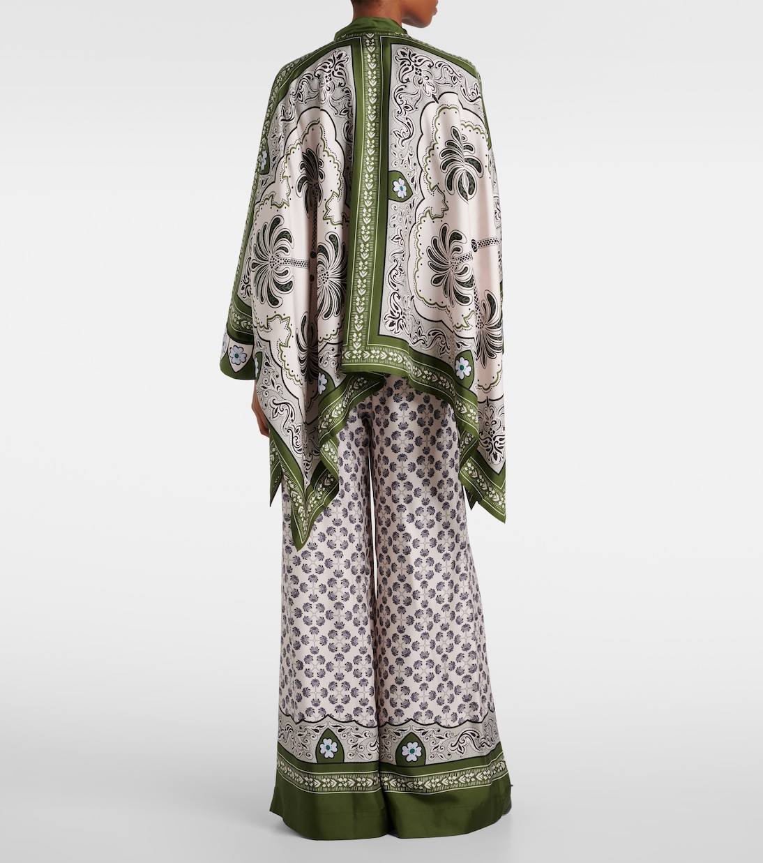 Camicia Foulard in twill di seta | La DoubleJ