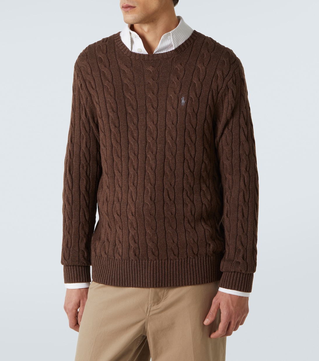 Pullover in cotone a trecce | Polo Ralph Lauren