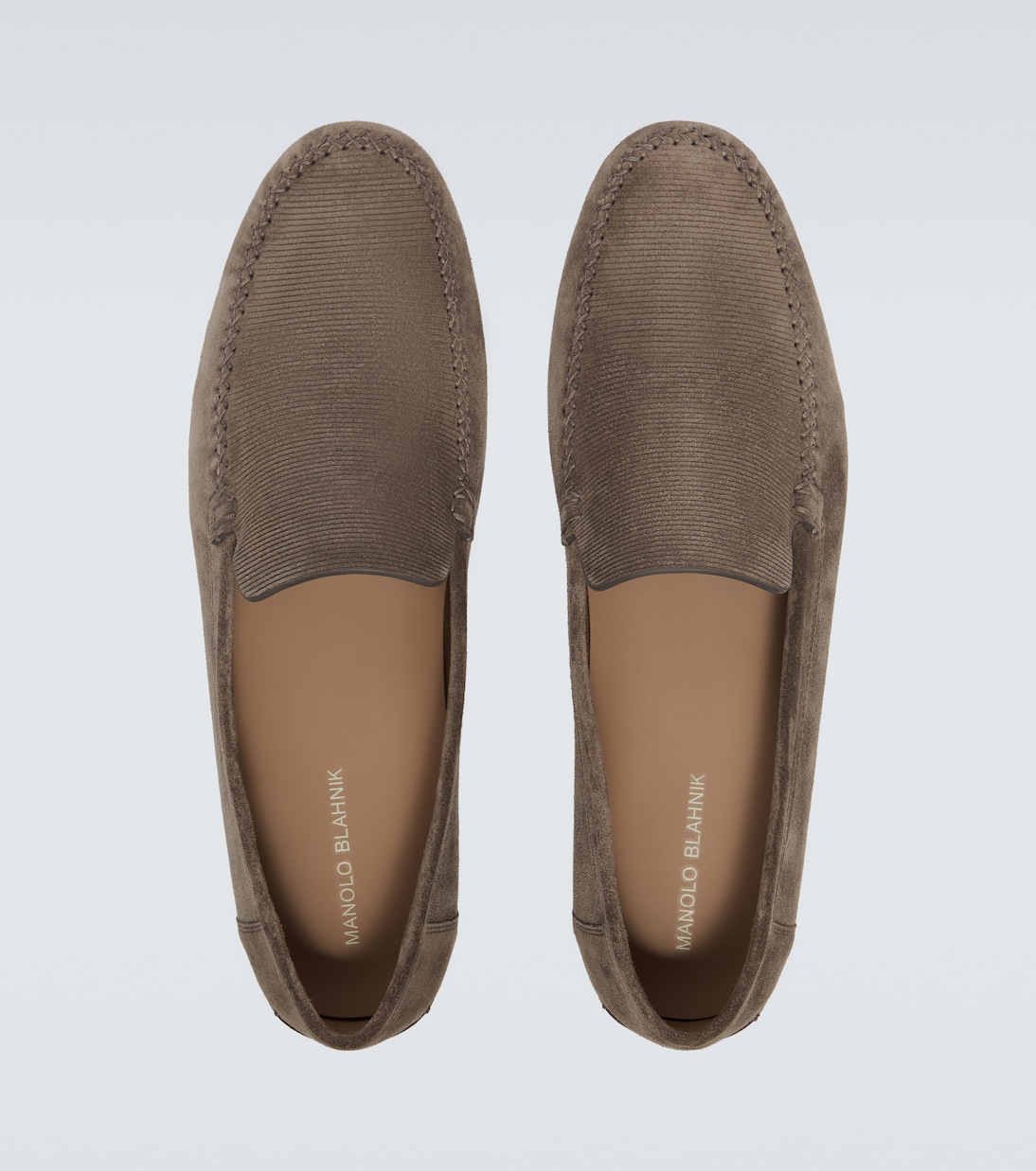 Alder suede loafers | Manolo Blahnik