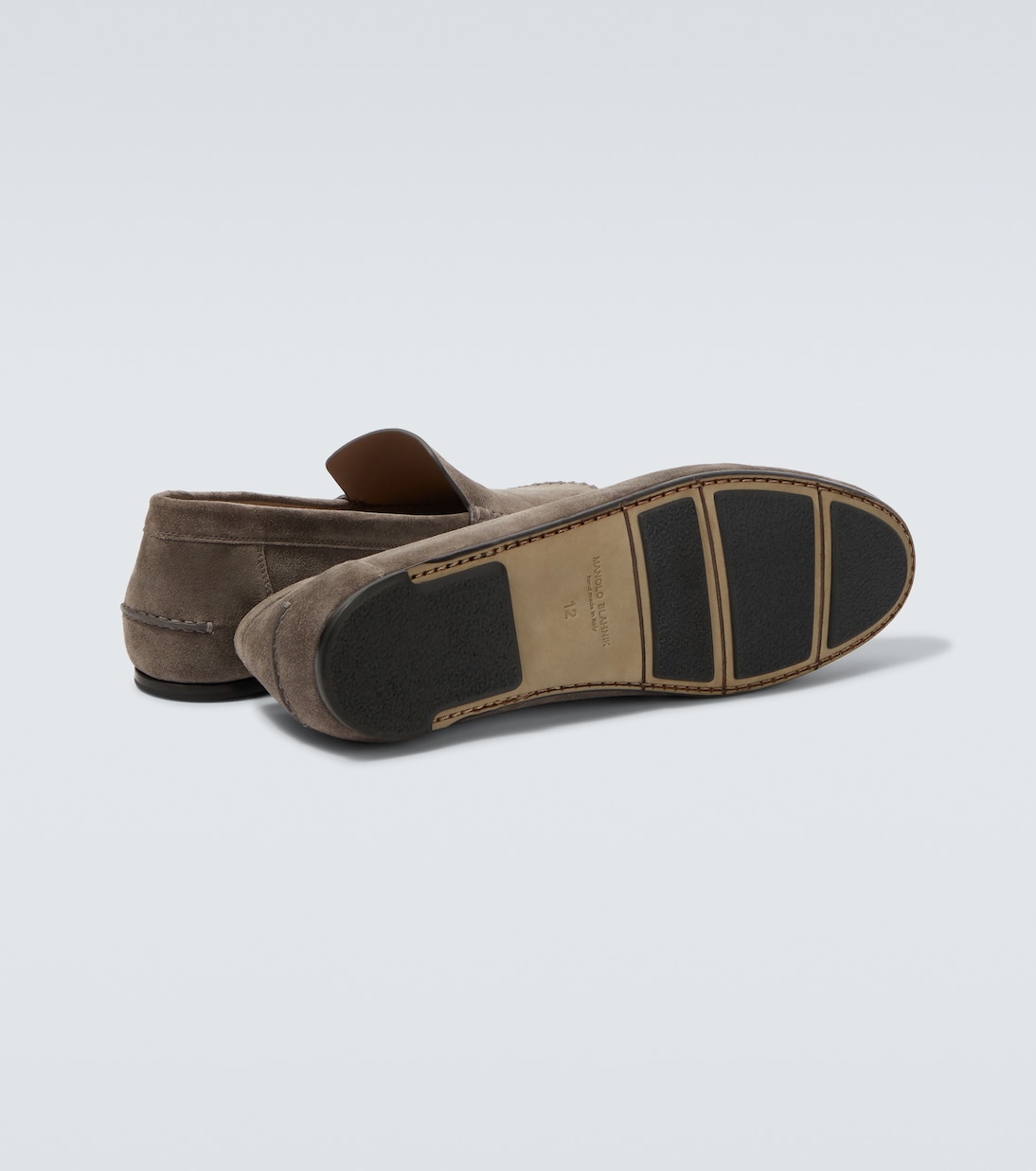 Alder suede loafers | Manolo Blahnik