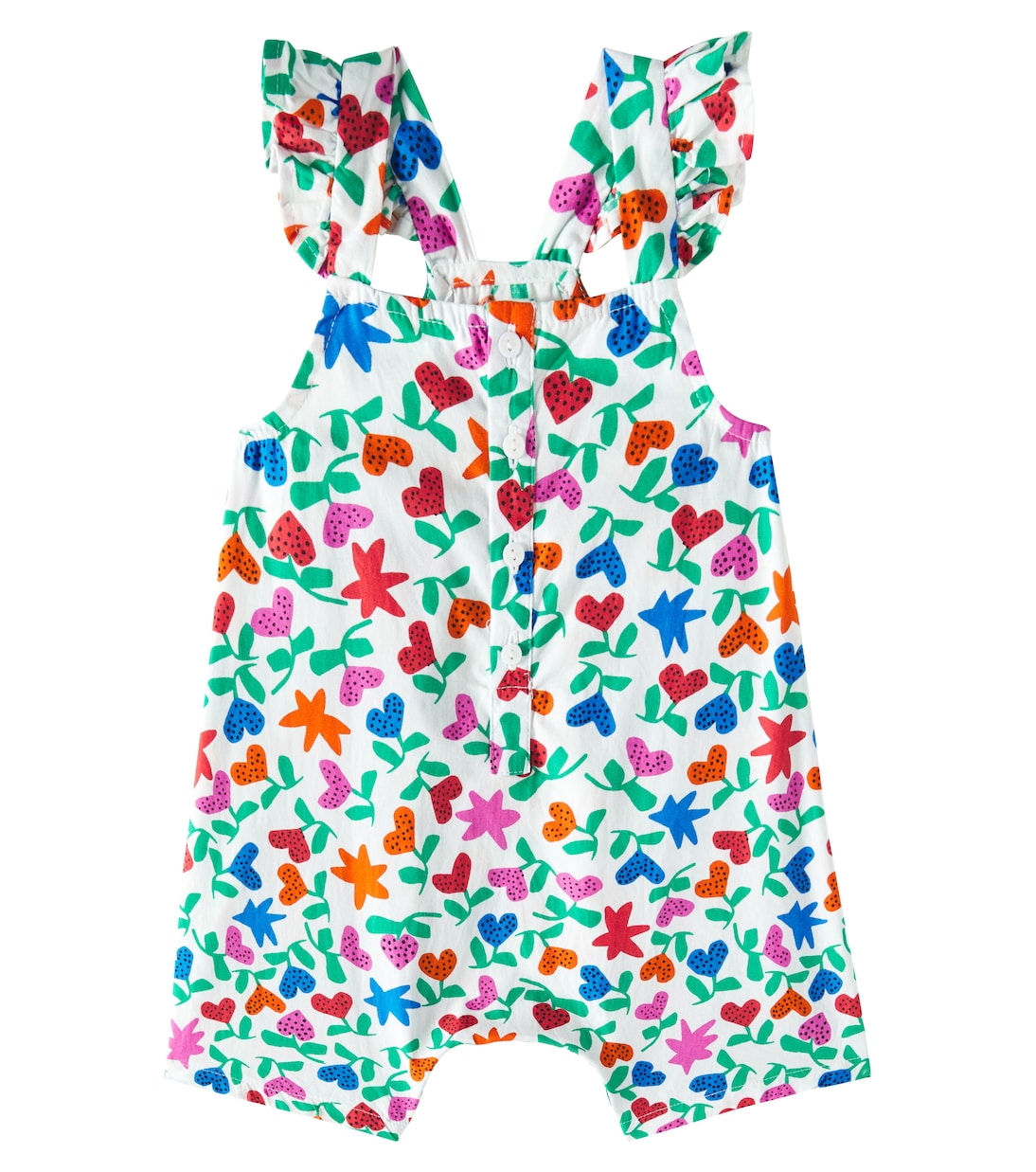 Baby - Jumpsuit corta in cotone | Fábula