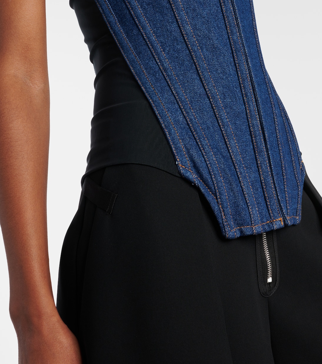 Corset en jean | Jean Paul Gaultier