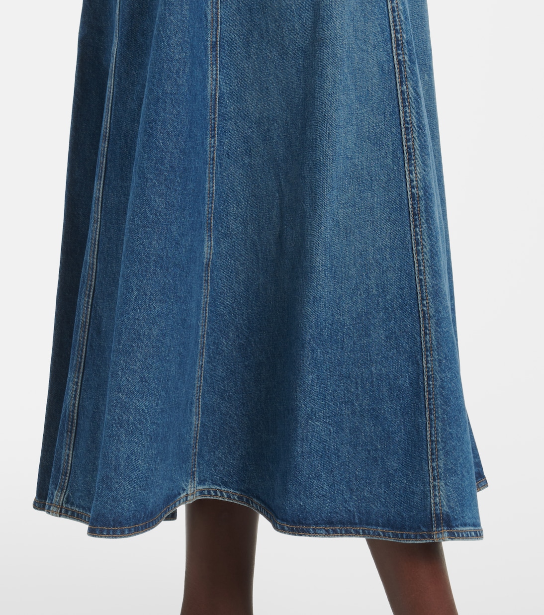 Gonna midi Brigette a pieghe | Ulla Johnson