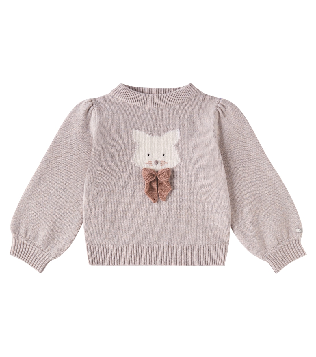 Denna bow-detail wool sweater | Donsje