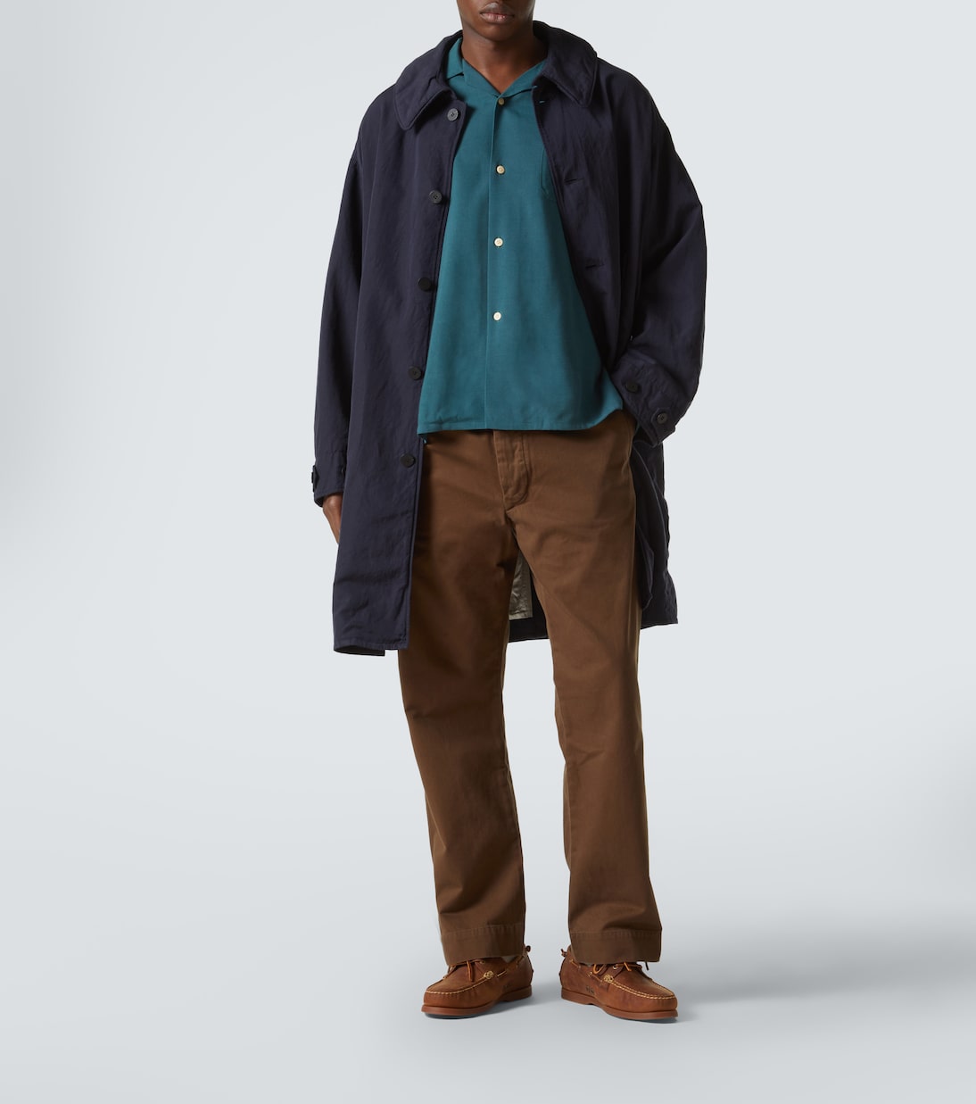 Balmat wool and linen parka | Visvim