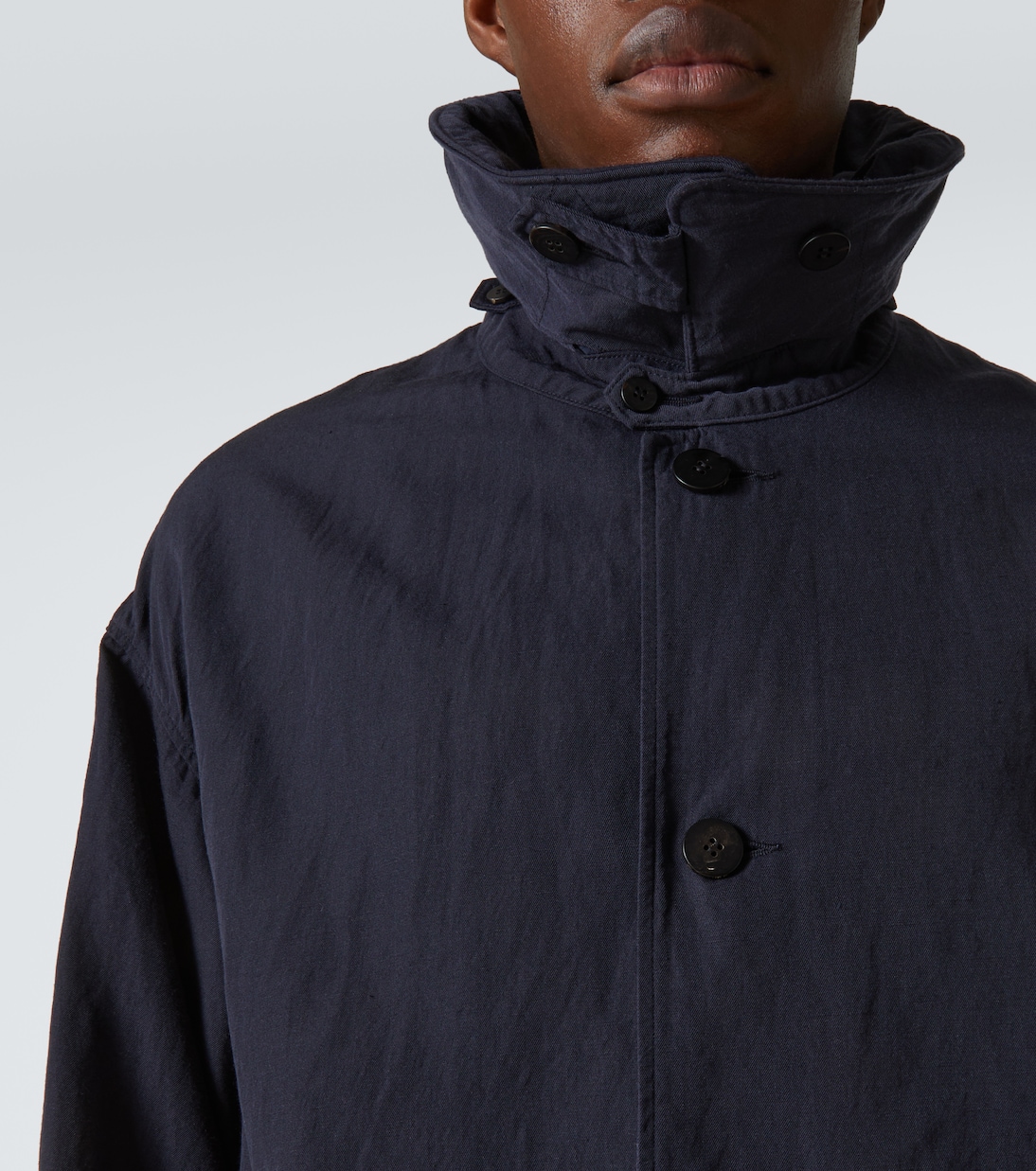 Balmat wool and linen parka | Visvim