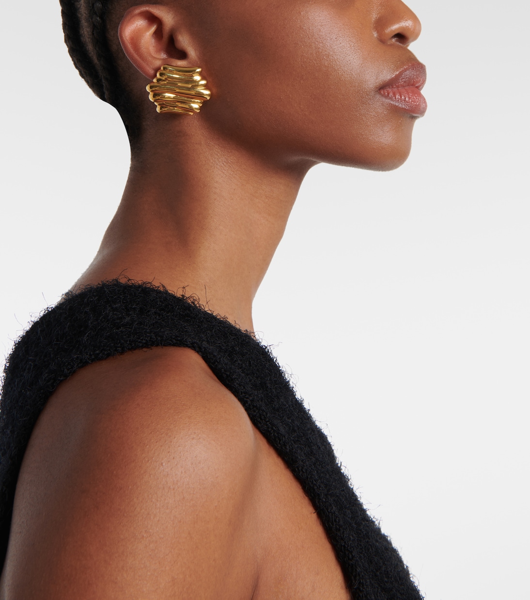 Crema 18kt gold-plated earrings | Khaite