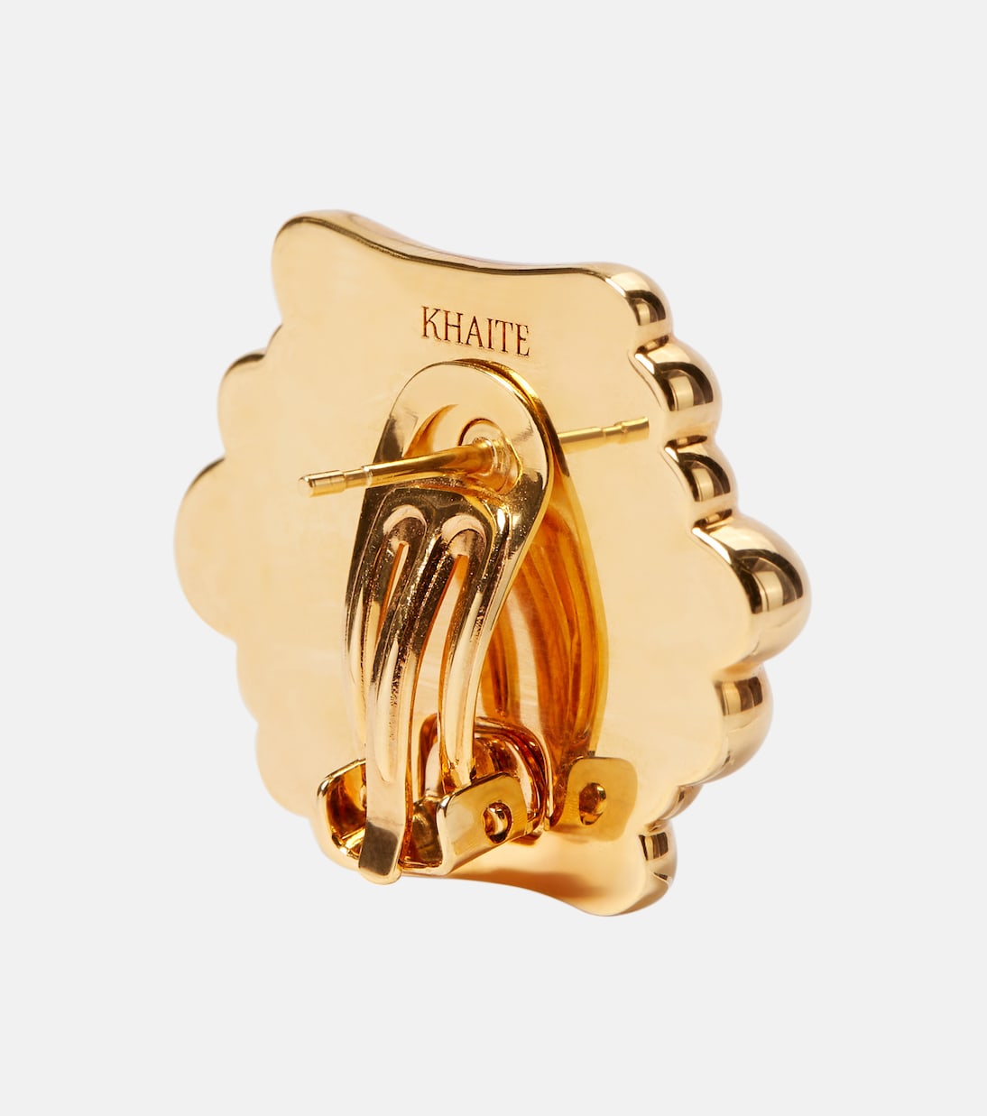 Crema 18kt gold-plated earrings | Khaite