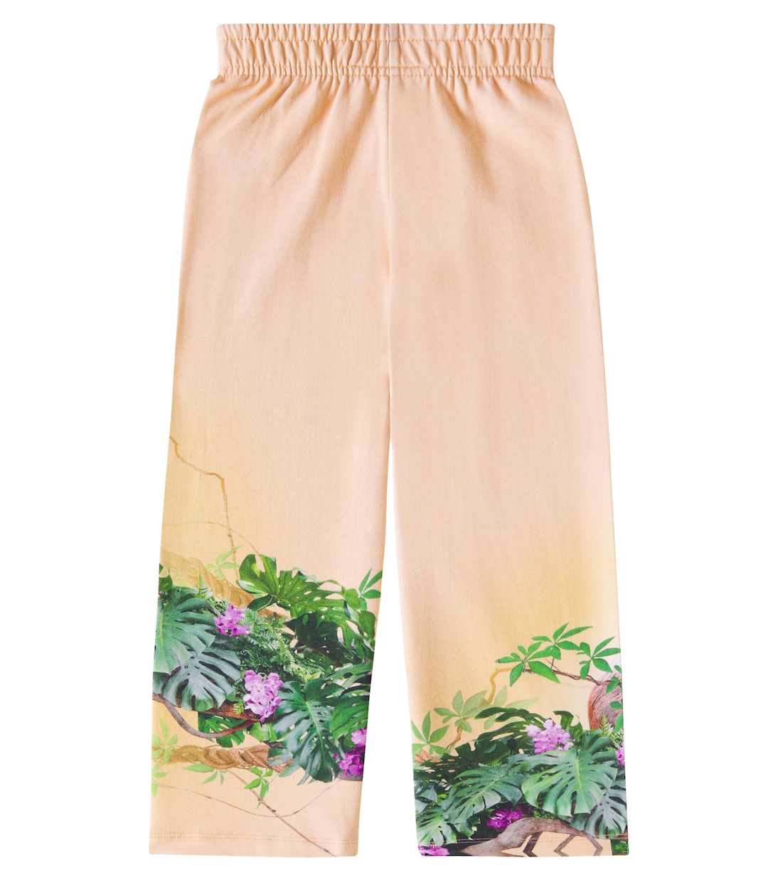 Aurita printed cotton jersey sweatpants | Molo