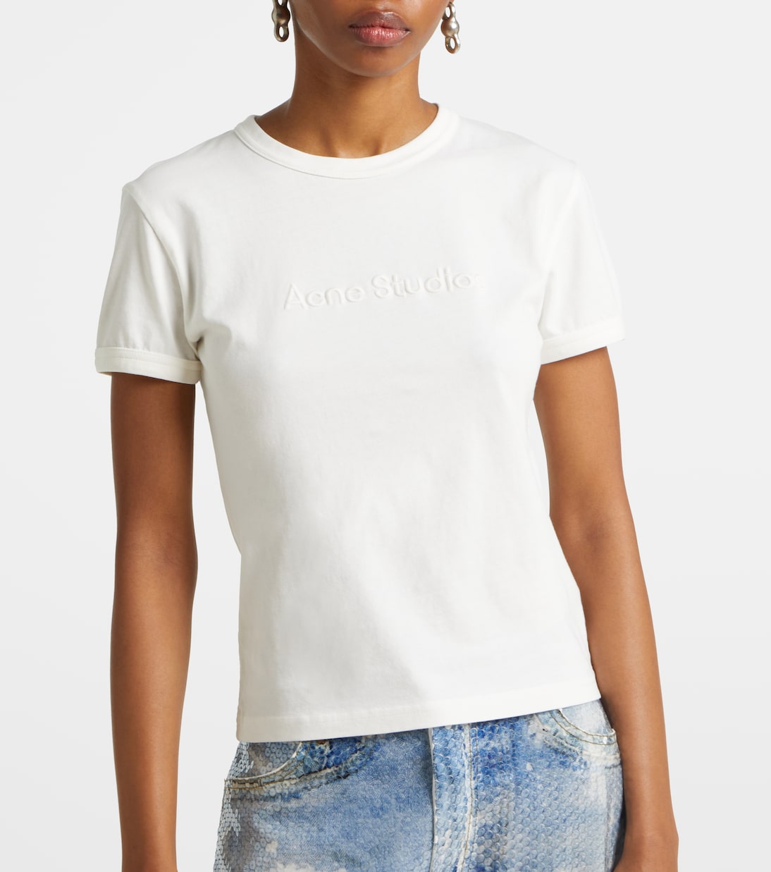 Camiseta Etza en jersey de algodón | Acne Studios