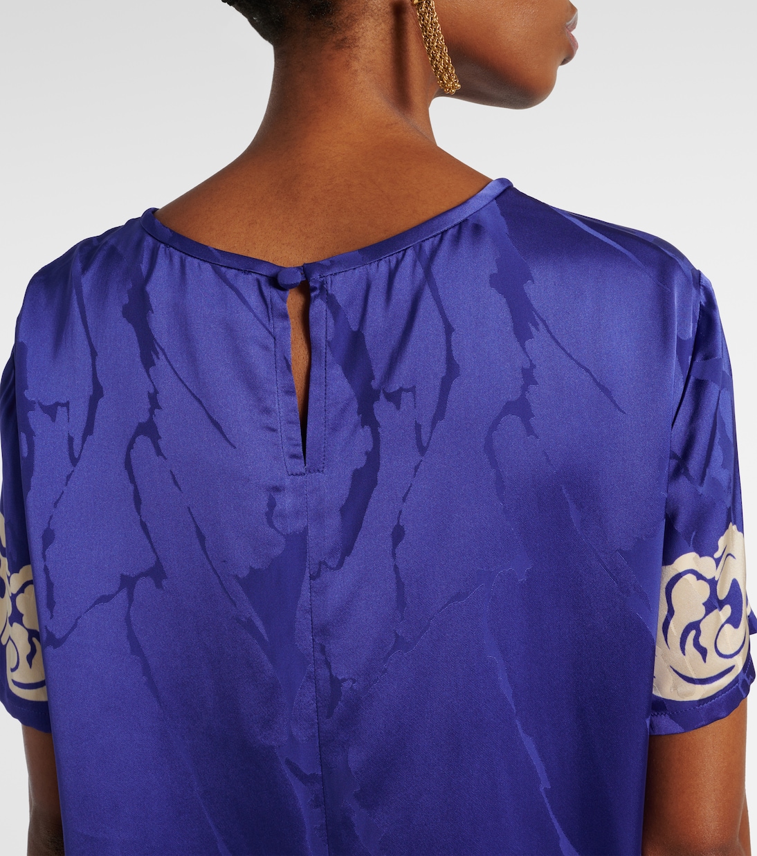 Top en satin à fleurs | Etro