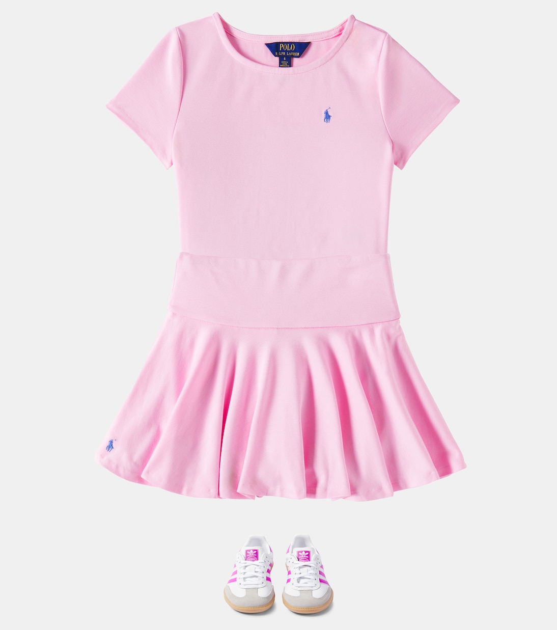 Set de camiseta y falda plisada | Polo Ralph Lauren Kids