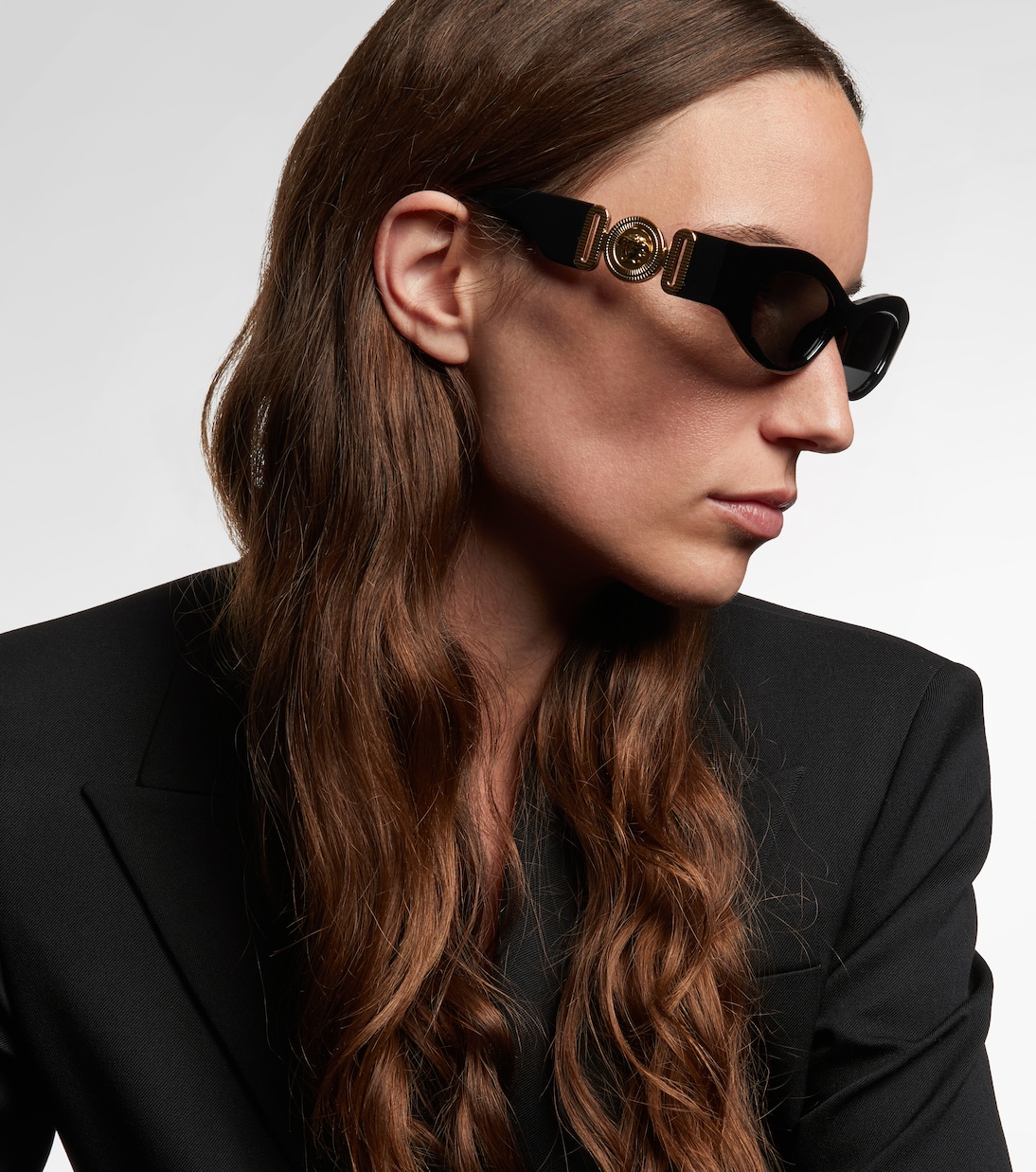Biggie oval sunglasses | Versace
