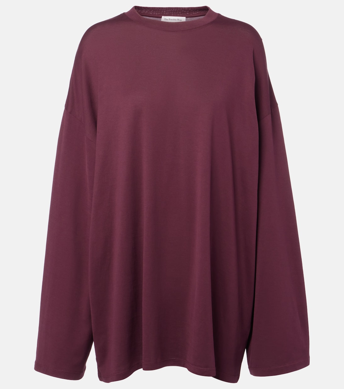 Rio oversized cotton jersey T-shirt | The Frankie Shop