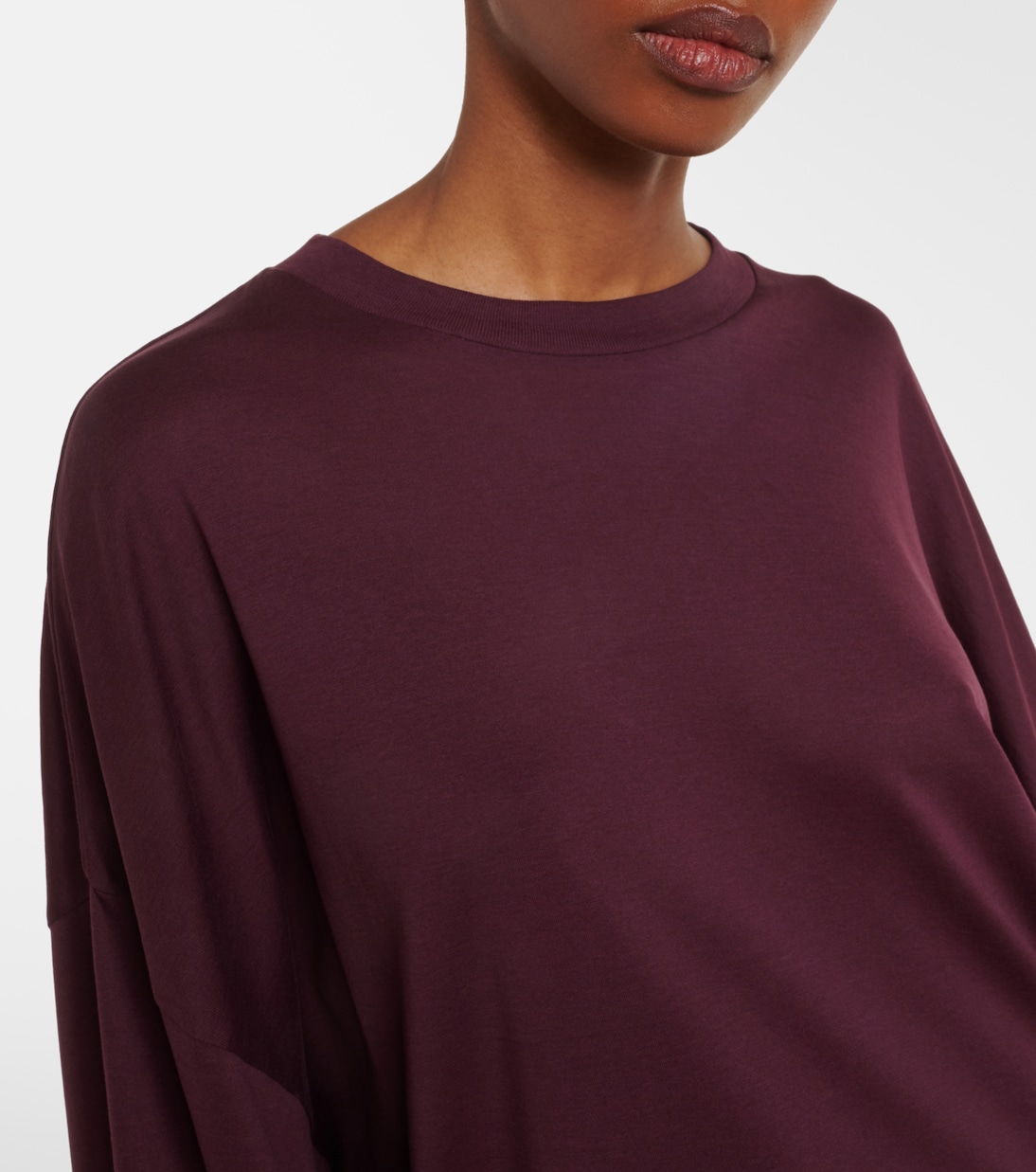 Rio oversized cotton jersey T-shirt | The Frankie Shop