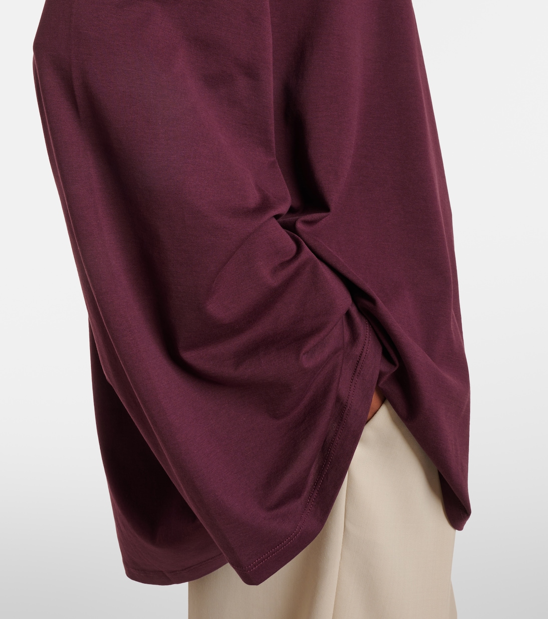 Rio oversized cotton jersey T-shirt | The Frankie Shop