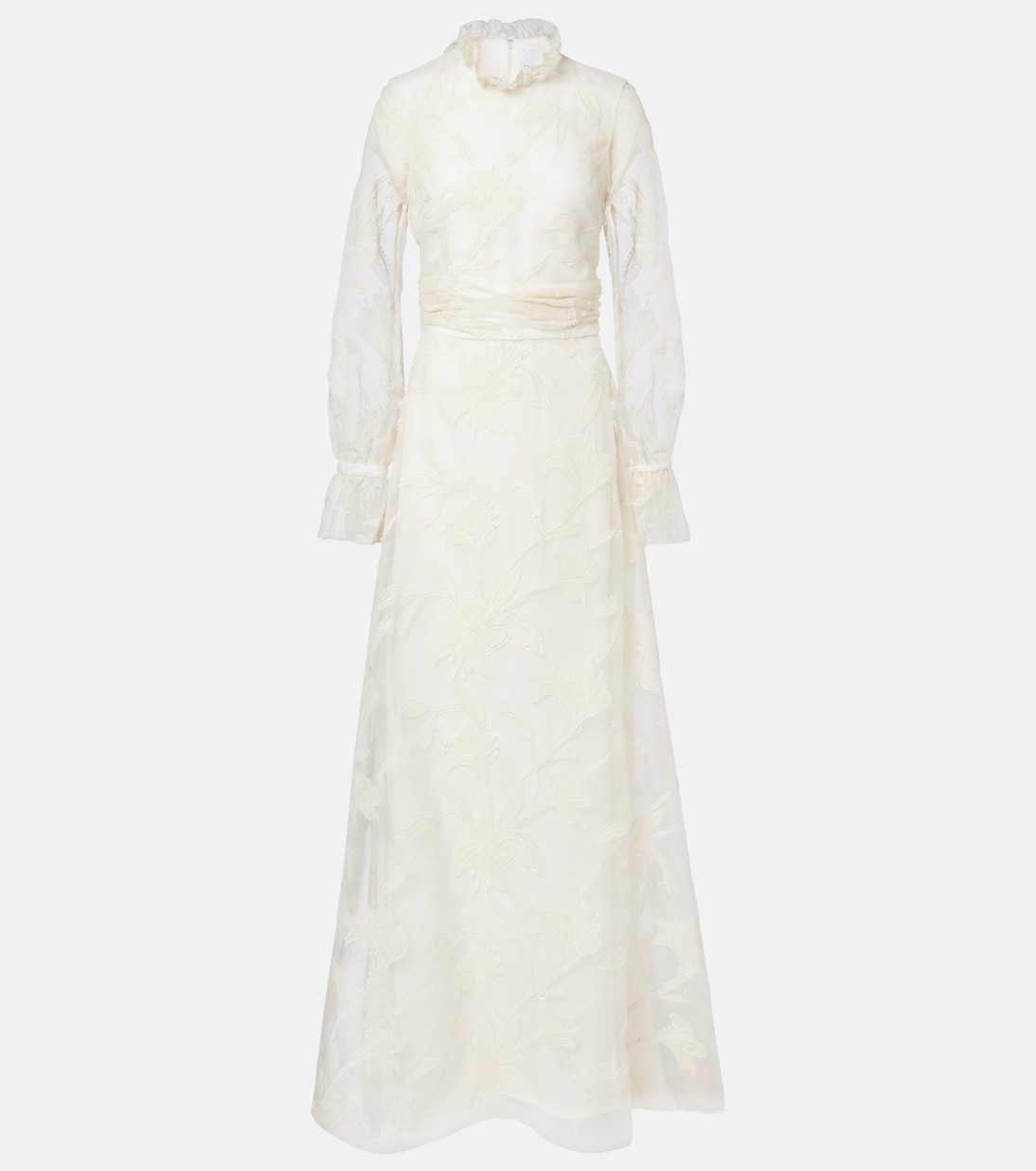 Bridal Adeline silk organza gown | Markarian