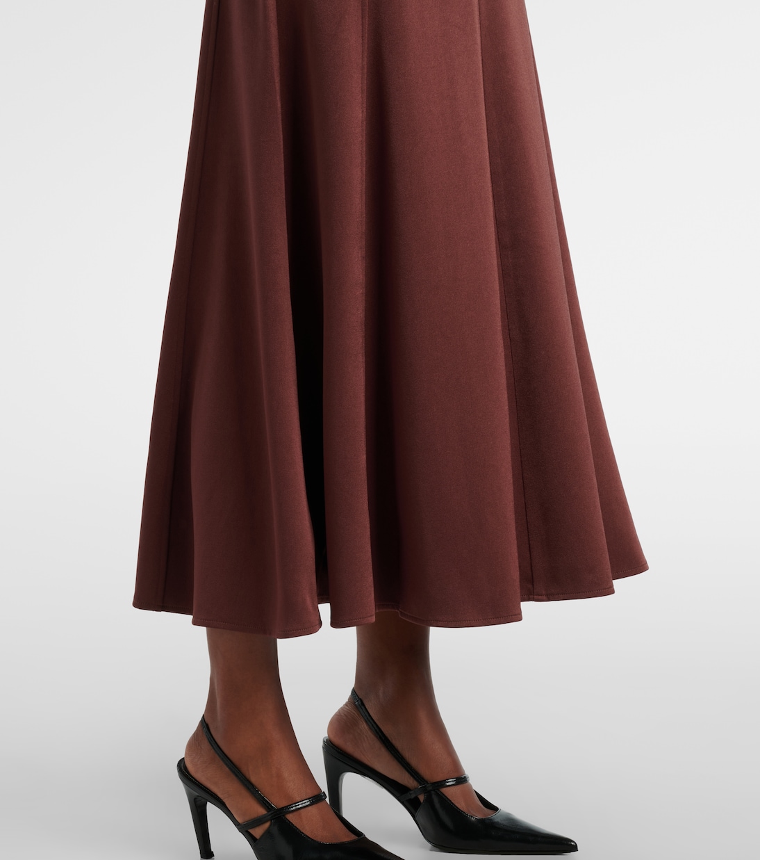 Abito midi in crêpe | Roland Mouret