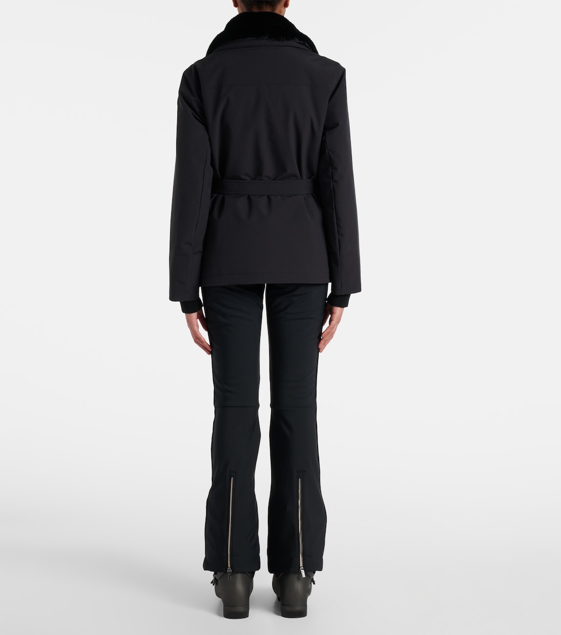 Dessa faux fur-trimmed ski jacket | Fusalp