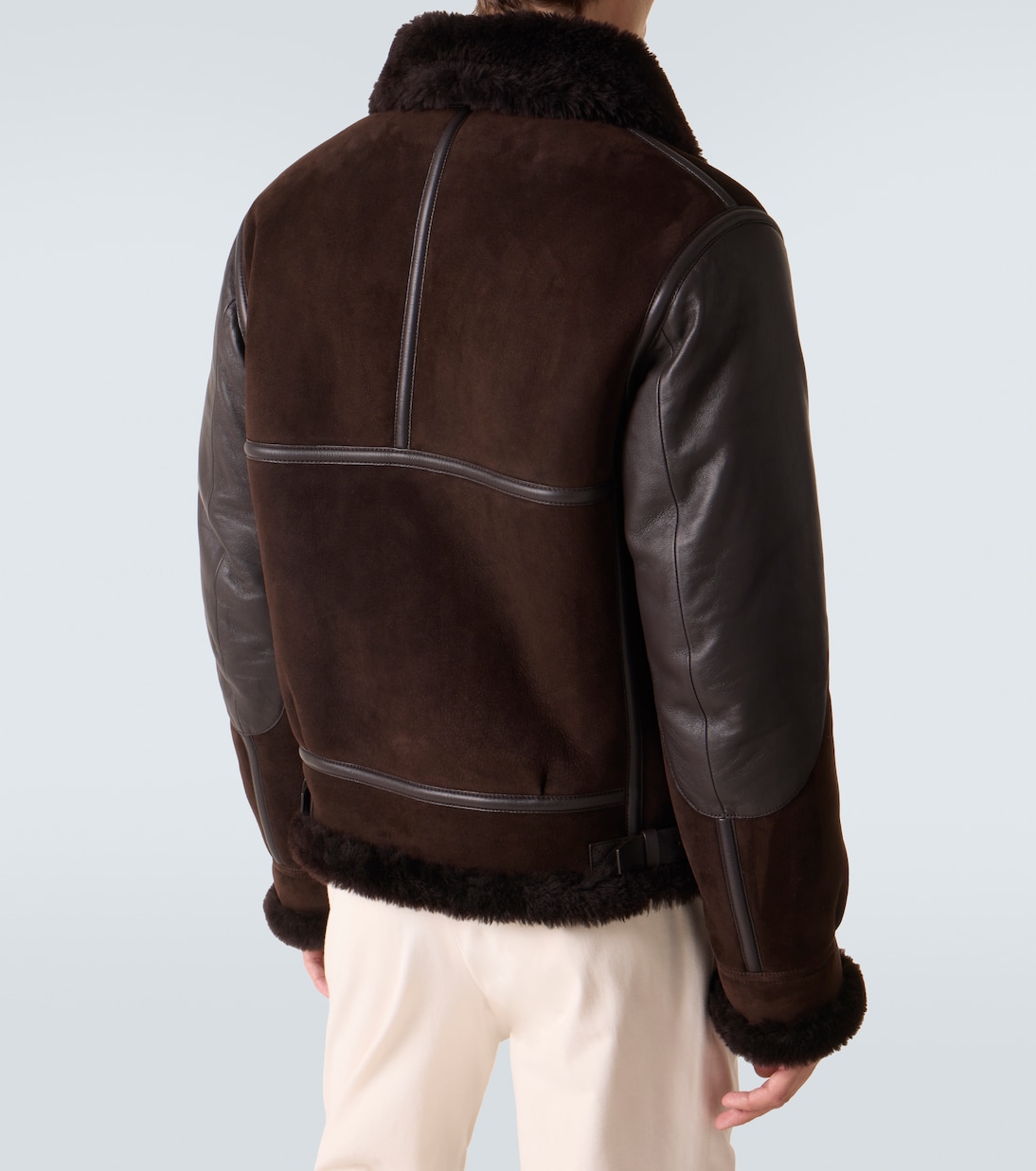 Leather and suede jacket | Ralph Lauren Purple Label