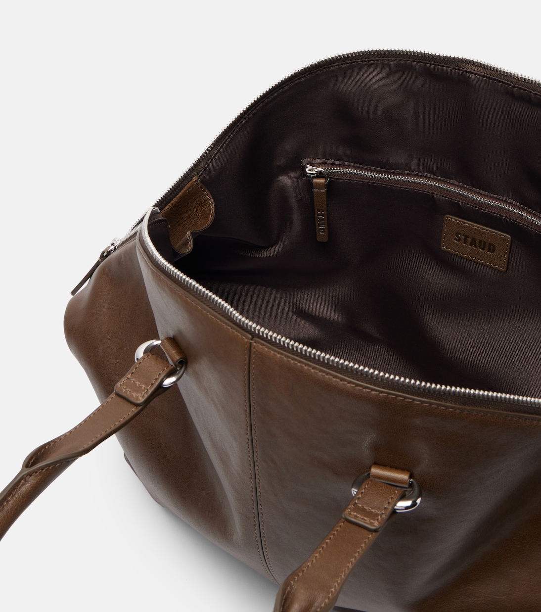 Hester leather tote bag | Staud