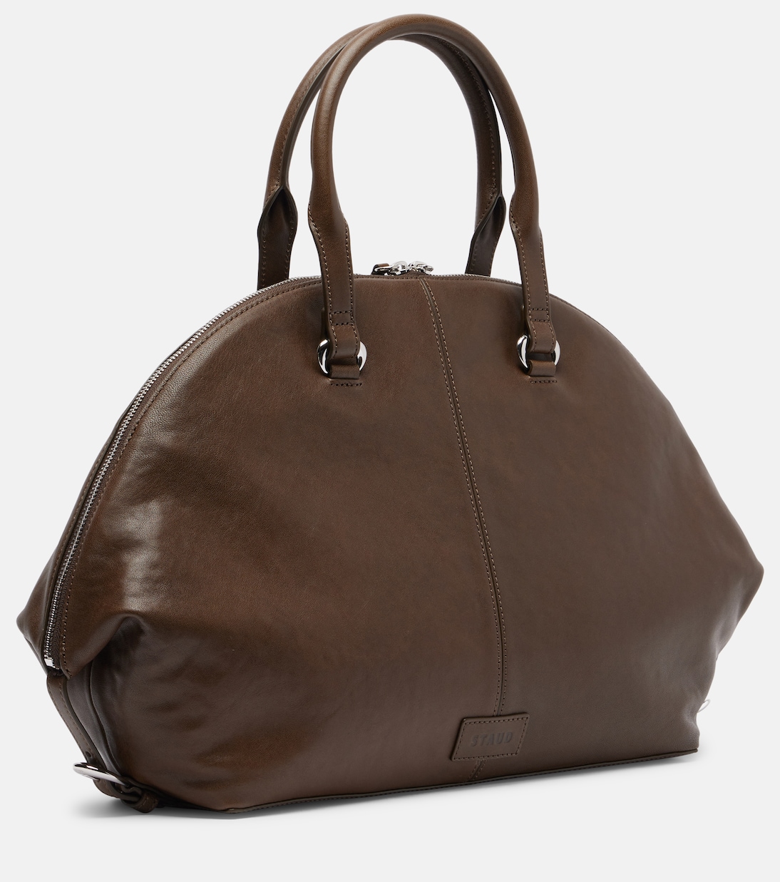 Hester leather tote bag | Staud