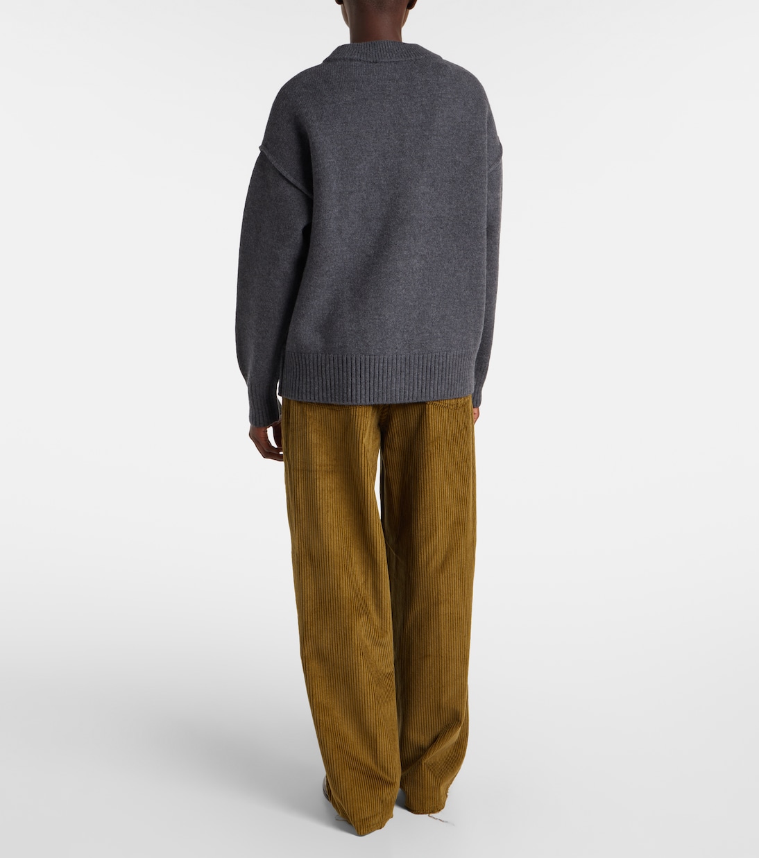 Ami de Cœur virgin wool cardigan | Ami Paris