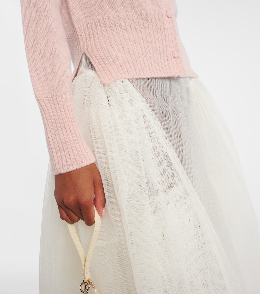 Cardigan in cashmere | Simone Rocha