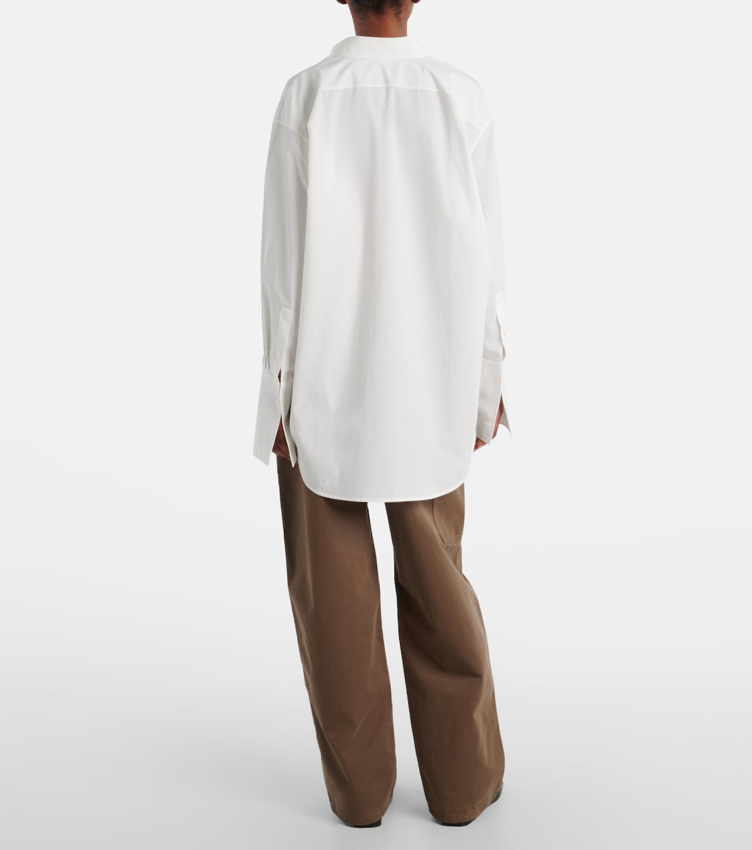 Ment cotton poplin shirt | The Row