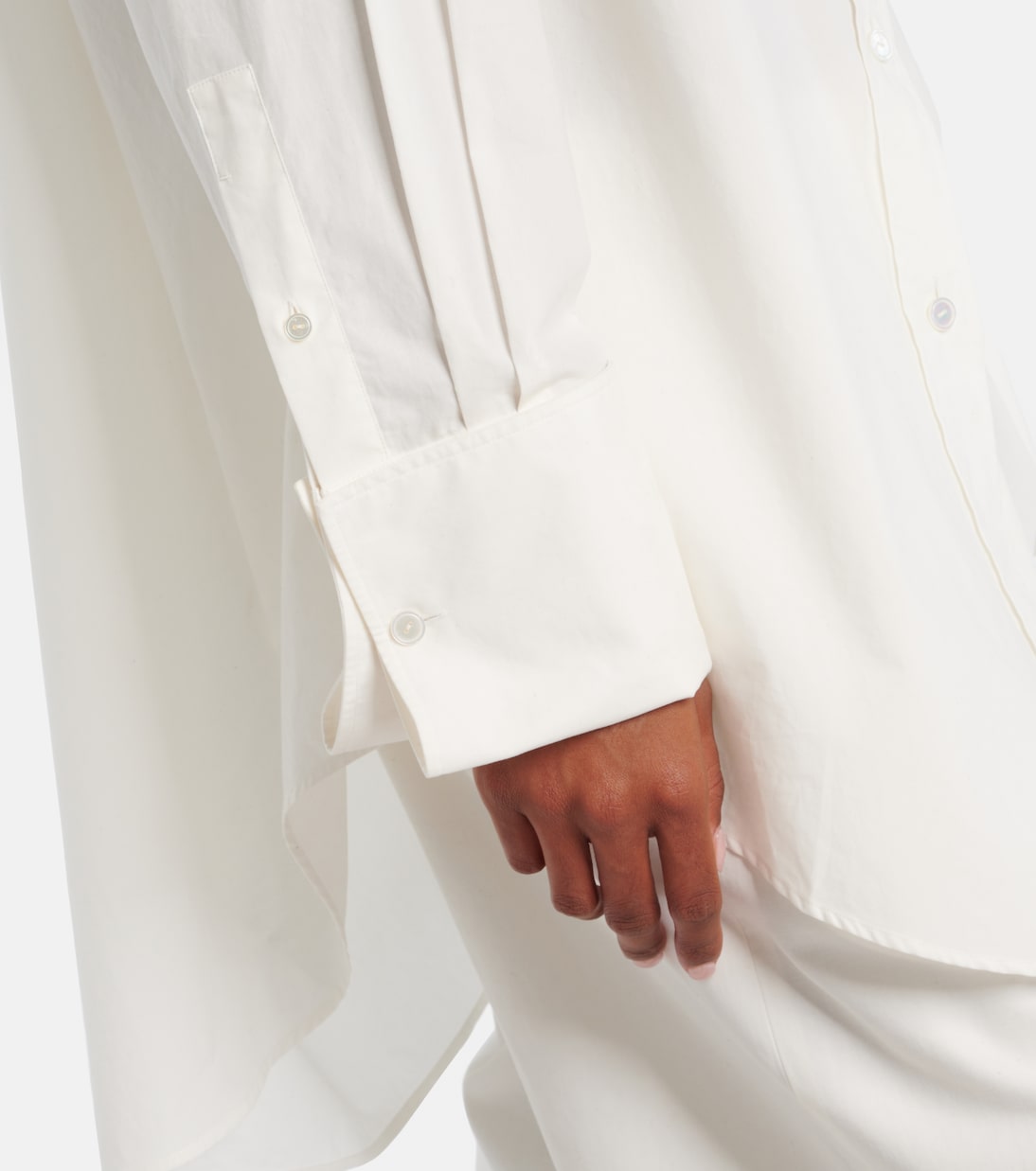 Ment cotton poplin shirt | The Row