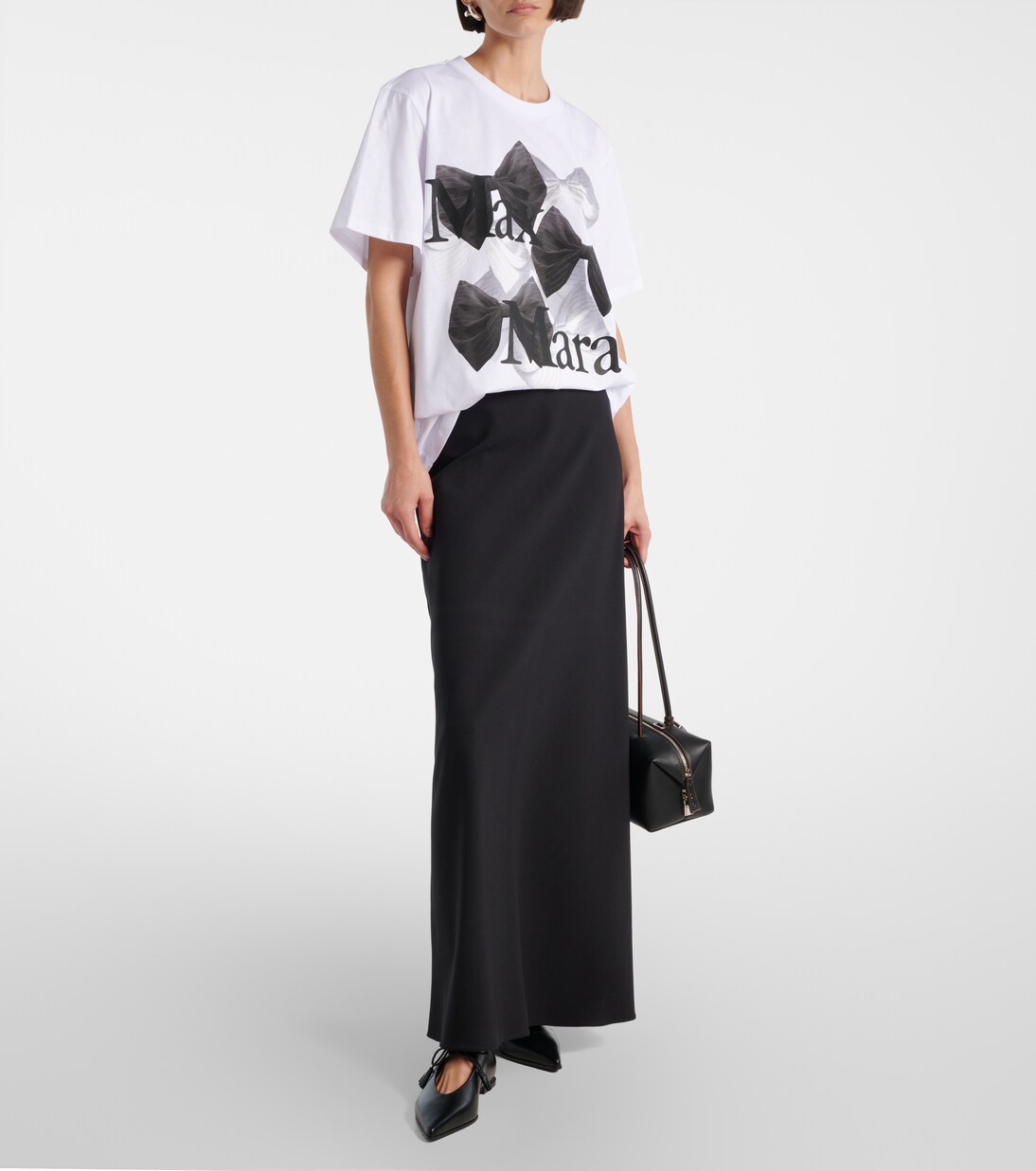 Ballerines Laceup en cuir | Max Mara