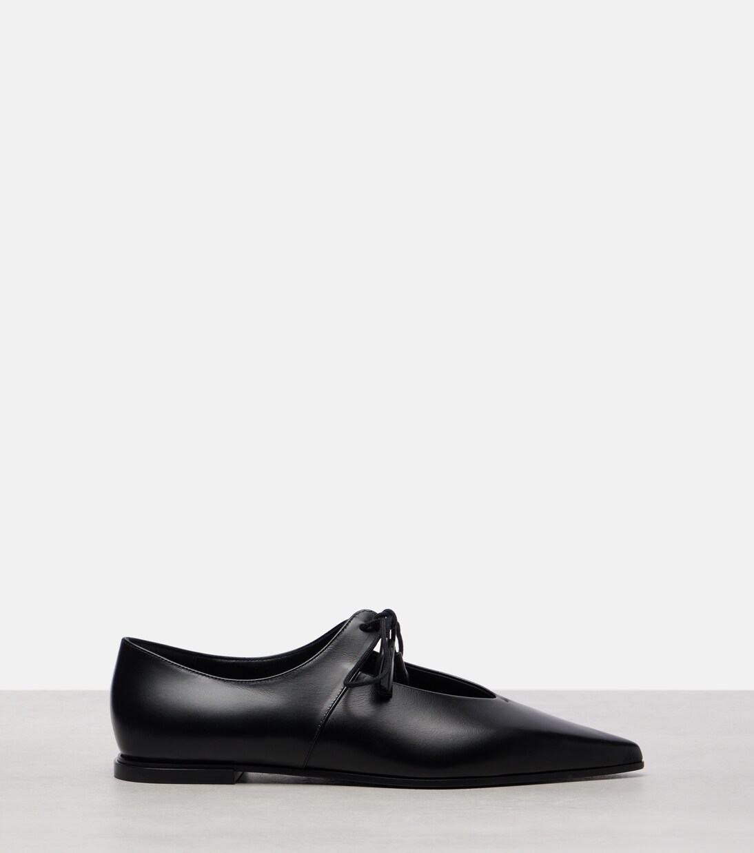 Ballerines Laceup en cuir | Max Mara