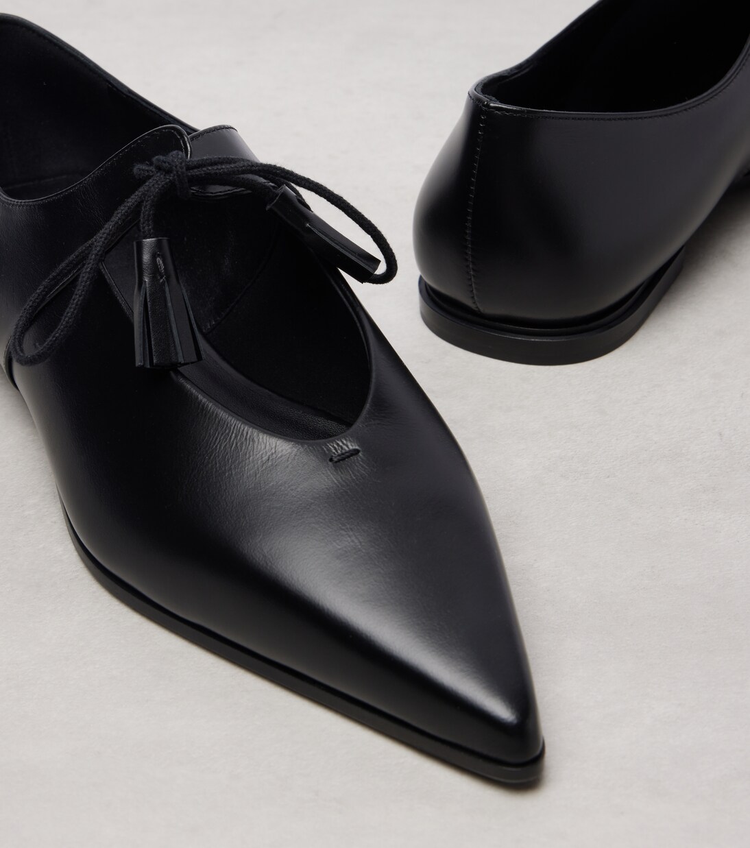 Ballerines Laceup en cuir | Max Mara