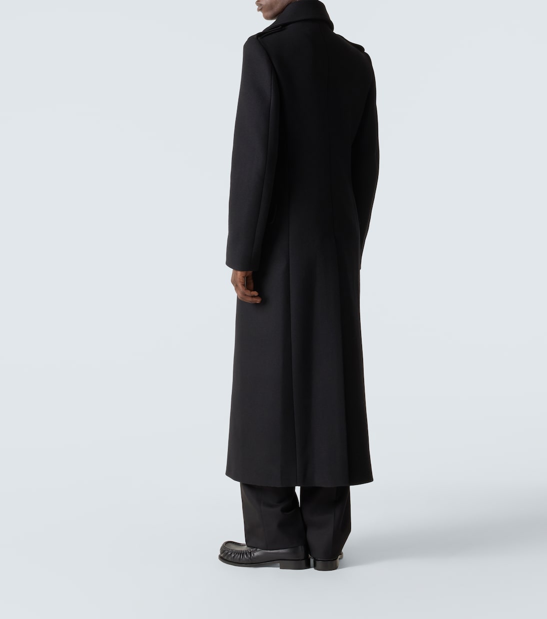 Double-breasted wool-blend coat | Dries Van Noten