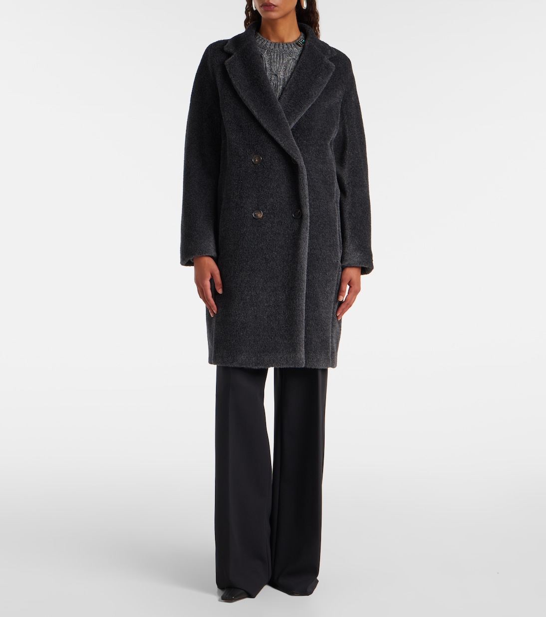 Manteau Roseto en alpaga et laine | 'S Max Mara