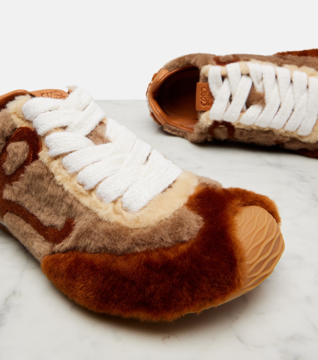 Ballet Runner 2.0 shearling sneakers | Loewe
