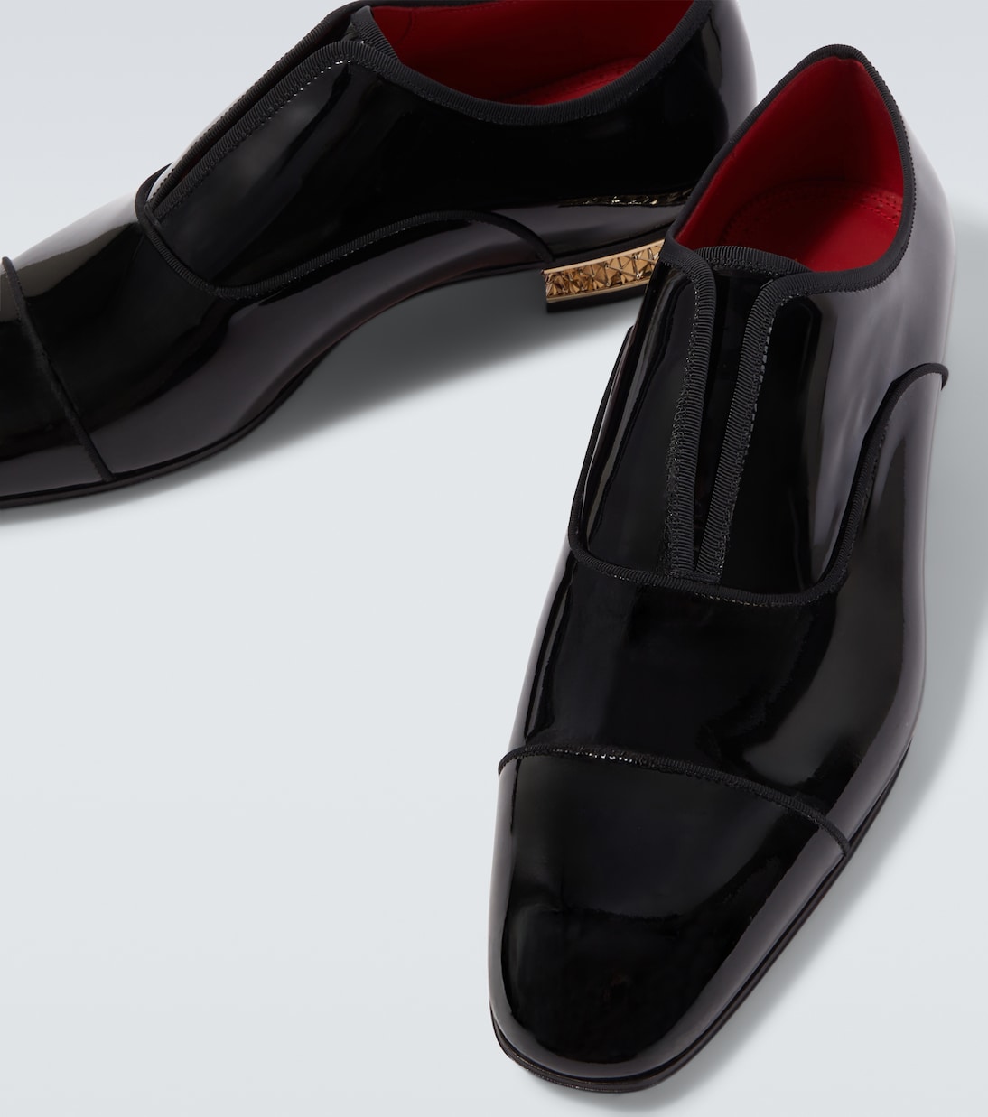 Alphamale Rocks patent leather Derby shoes | Christian Louboutin