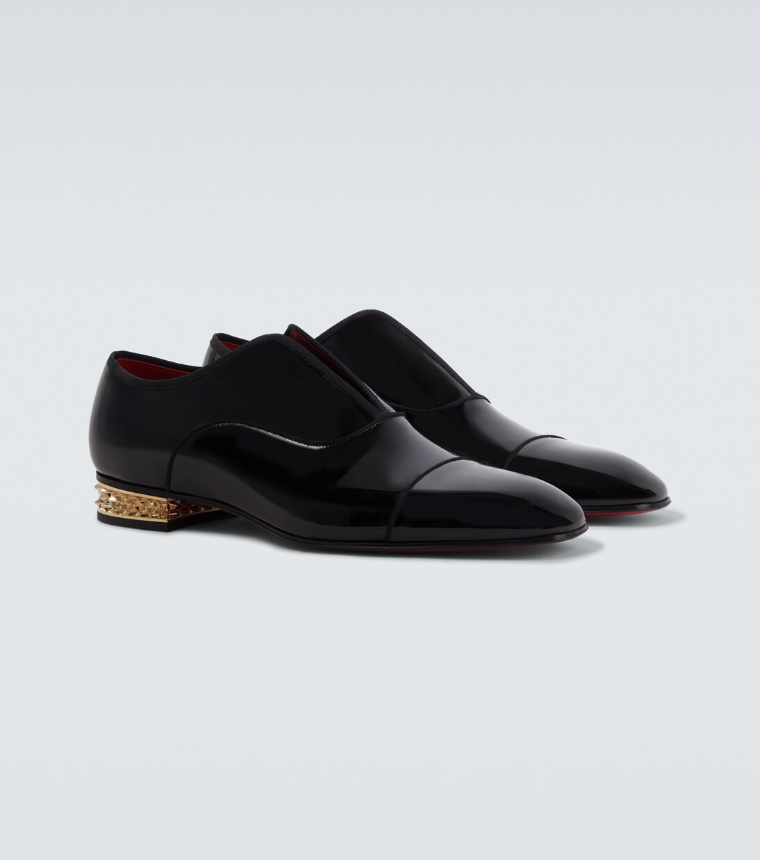 Alphamale Rocks patent leather Derby shoes | Christian Louboutin