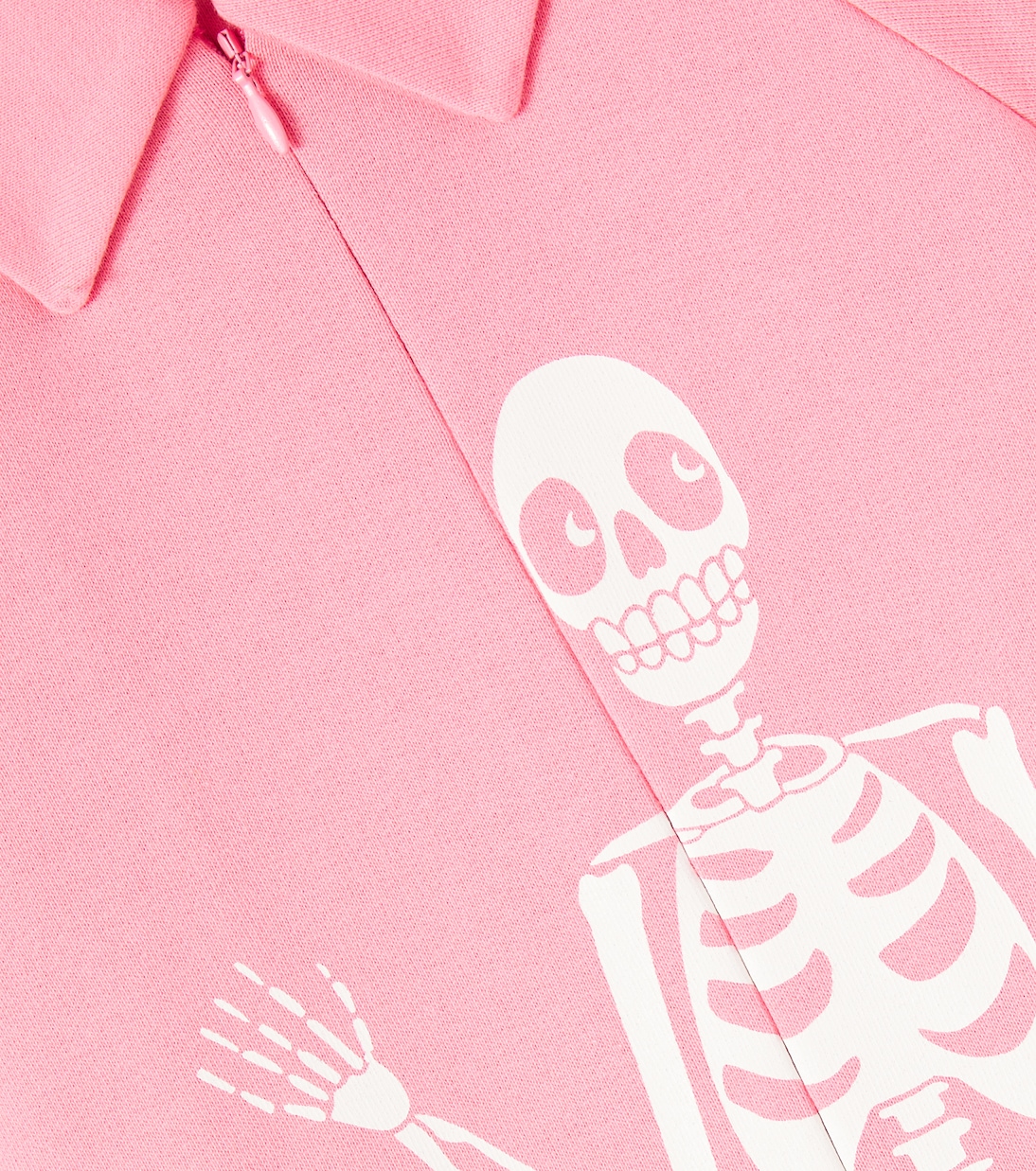 Skeleton printed cotton jumpsuit | Mini Rodini
