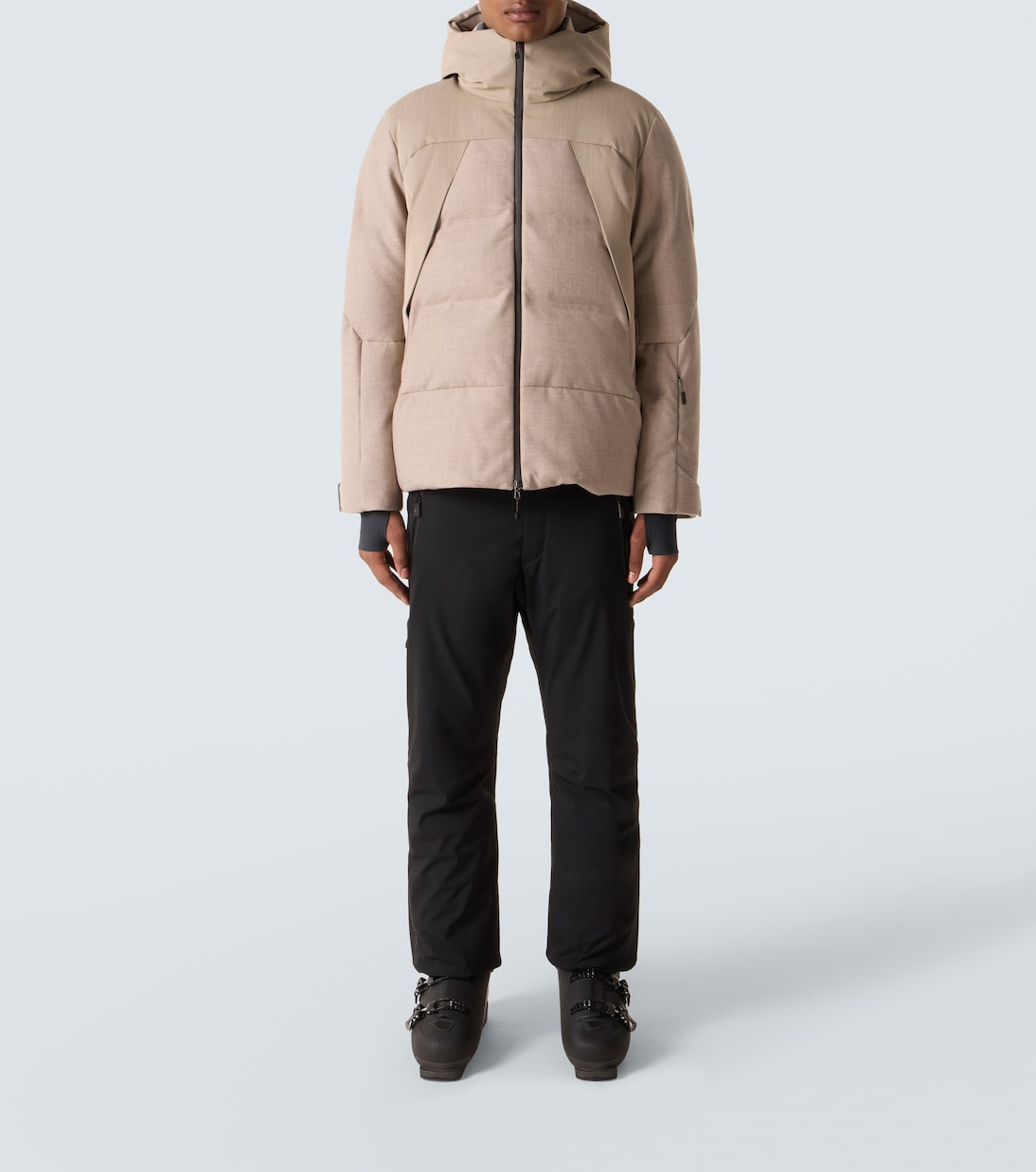 Chaqueta de plumas Nordend en mezcla de lana | Sease