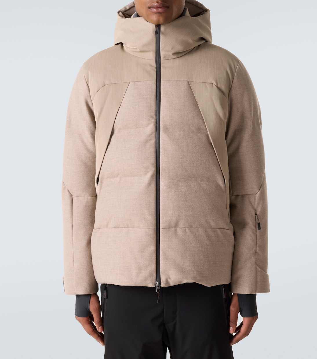 Chaqueta de plumas Nordend en mezcla de lana | Sease