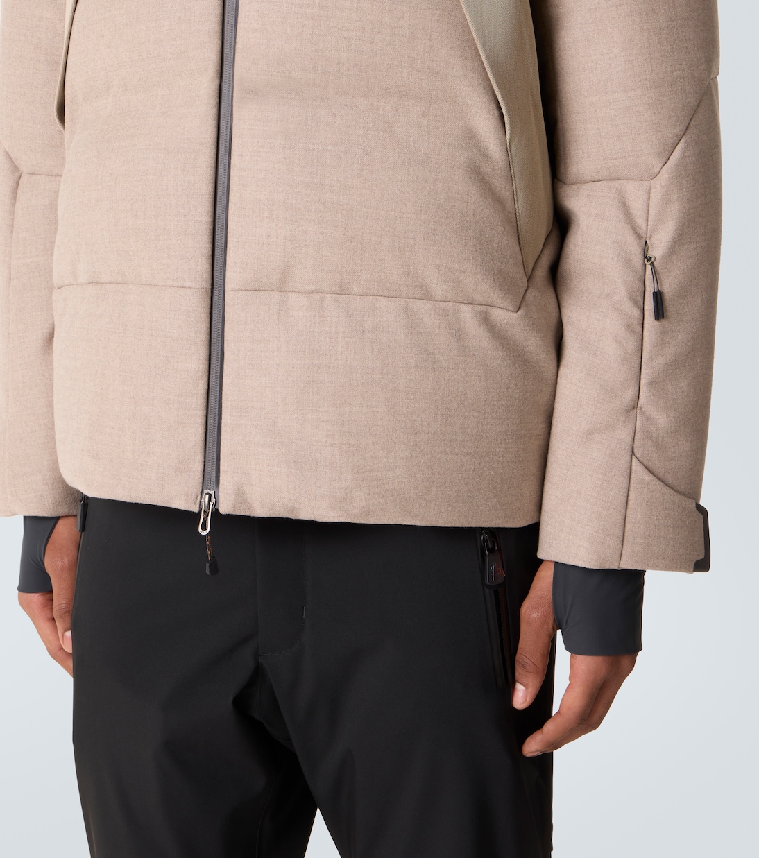 Chaqueta de plumas Nordend en mezcla de lana | Sease