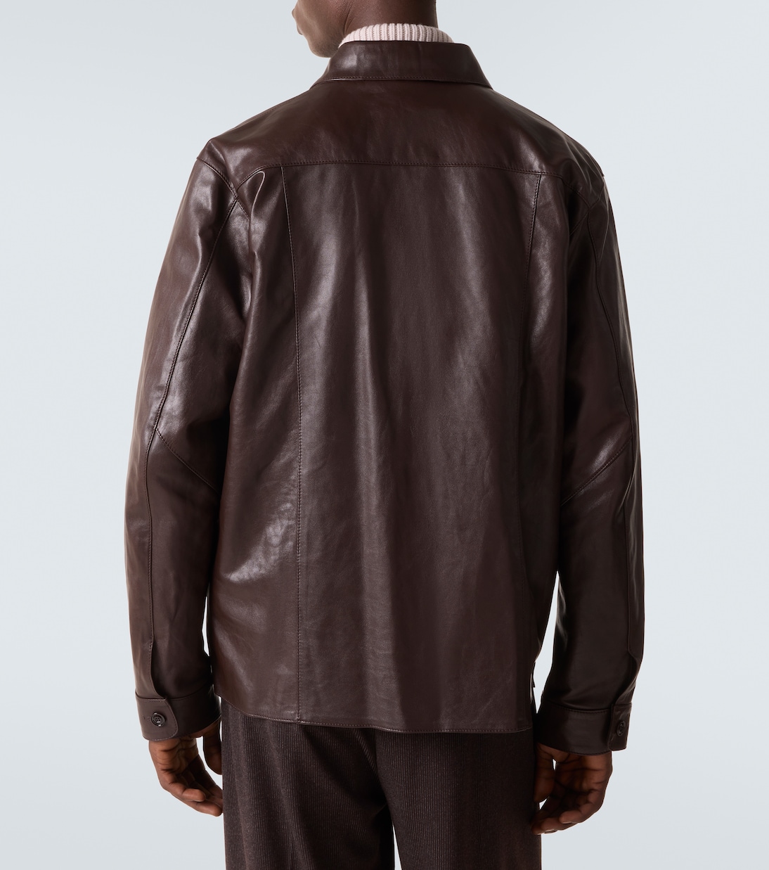 Sobrecamisa Welding de piel | Our Legacy