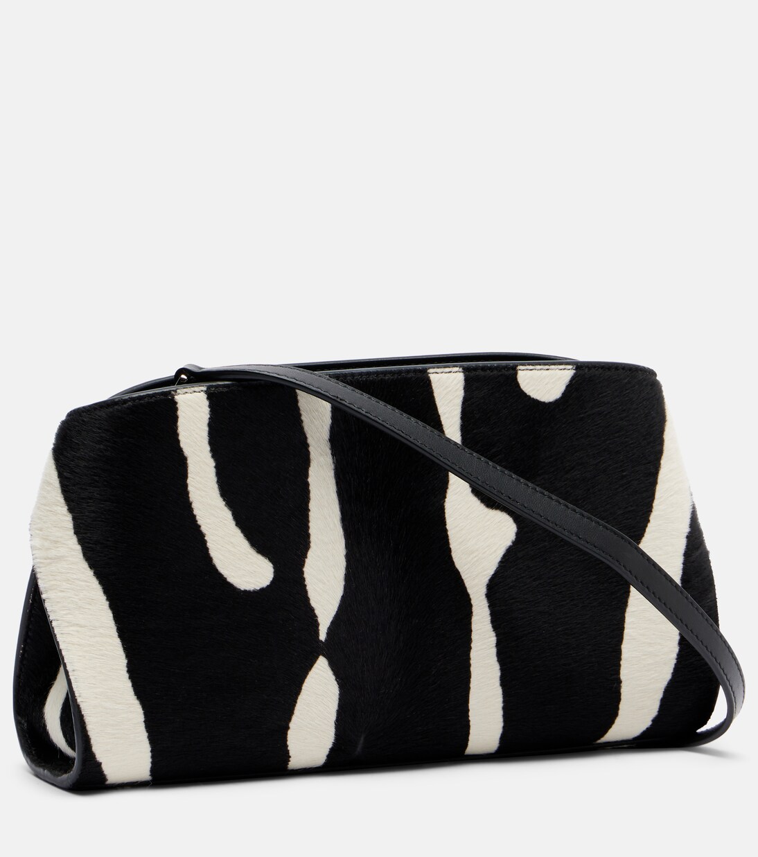 Bedruckte Clutch Hug aus Kalbshaar | Ferragamo