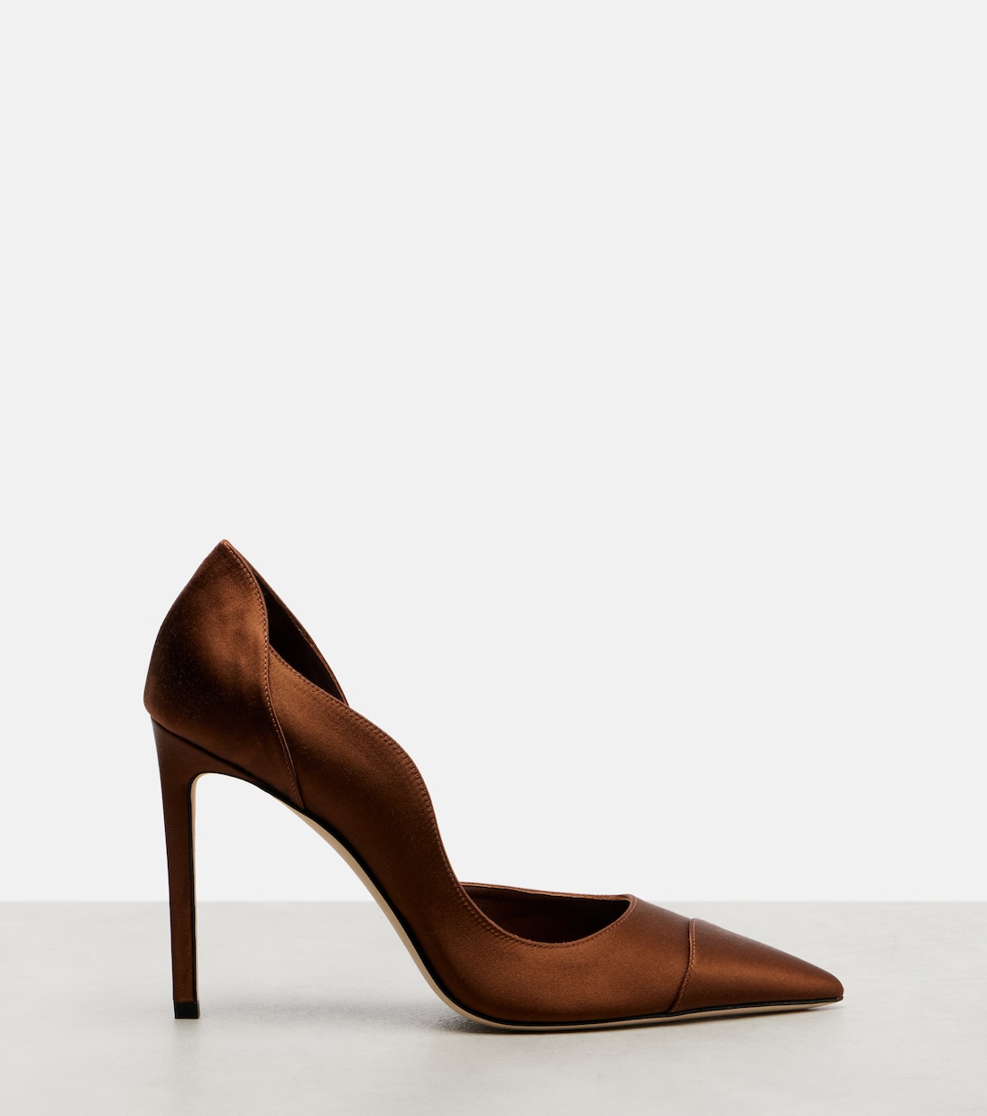 Escarpins Brigitte 100 en satin | Jimmy Choo