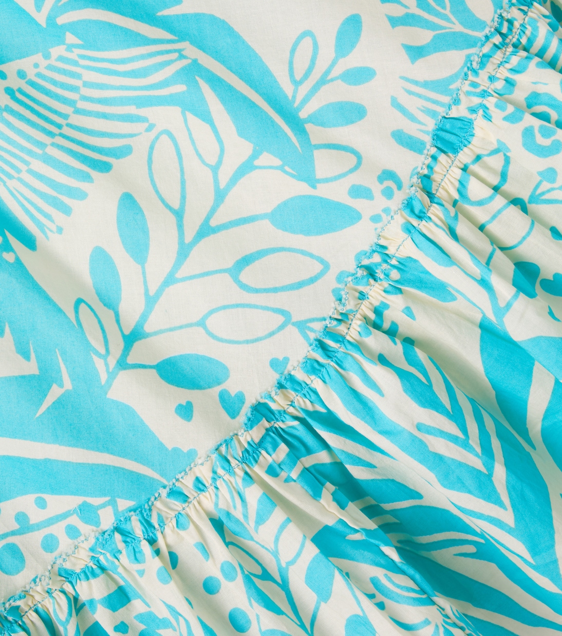 Cleo floral cotton dress | Poupette St Barth Kids