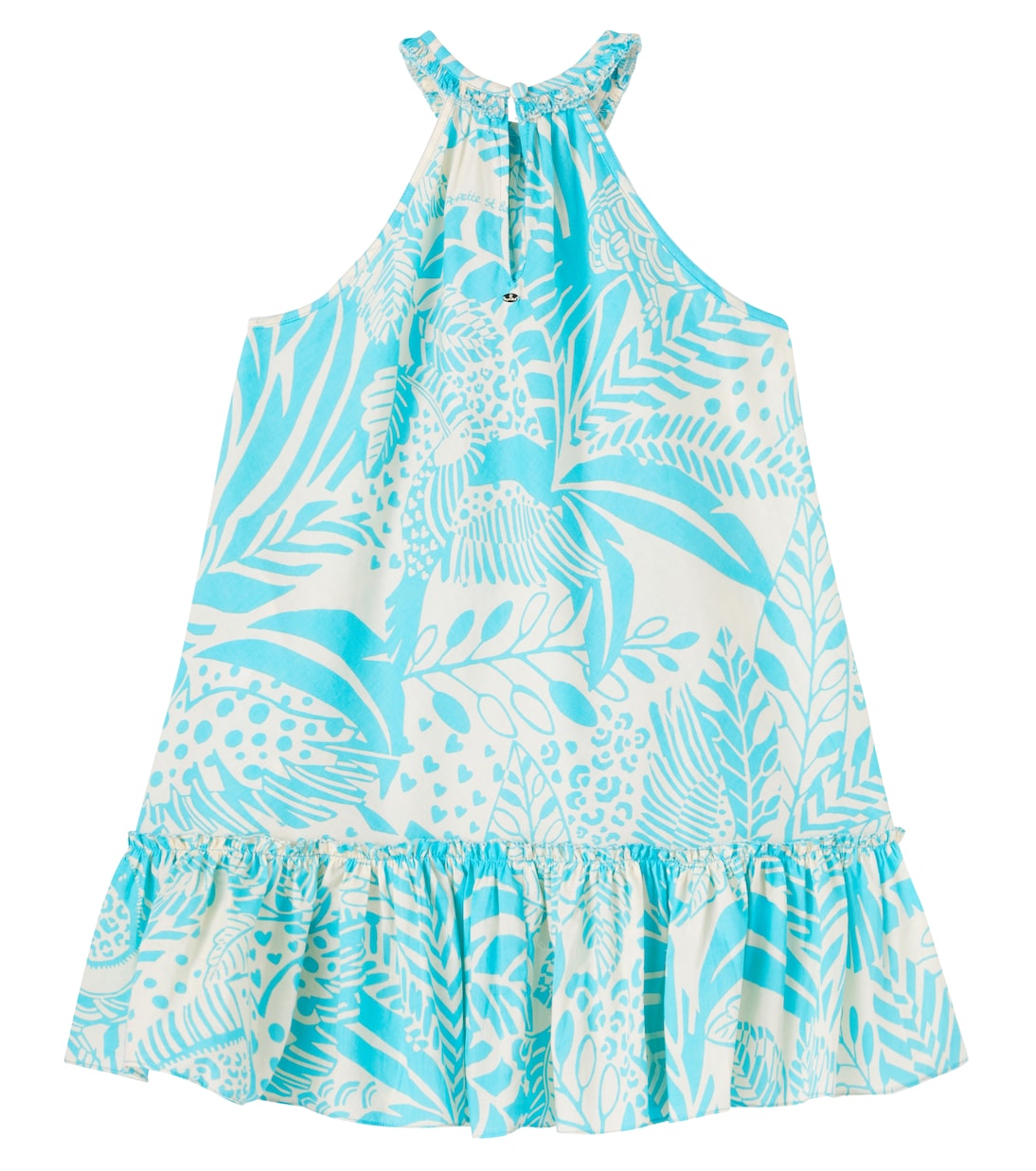Cleo floral cotton dress | Poupette St Barth Kids