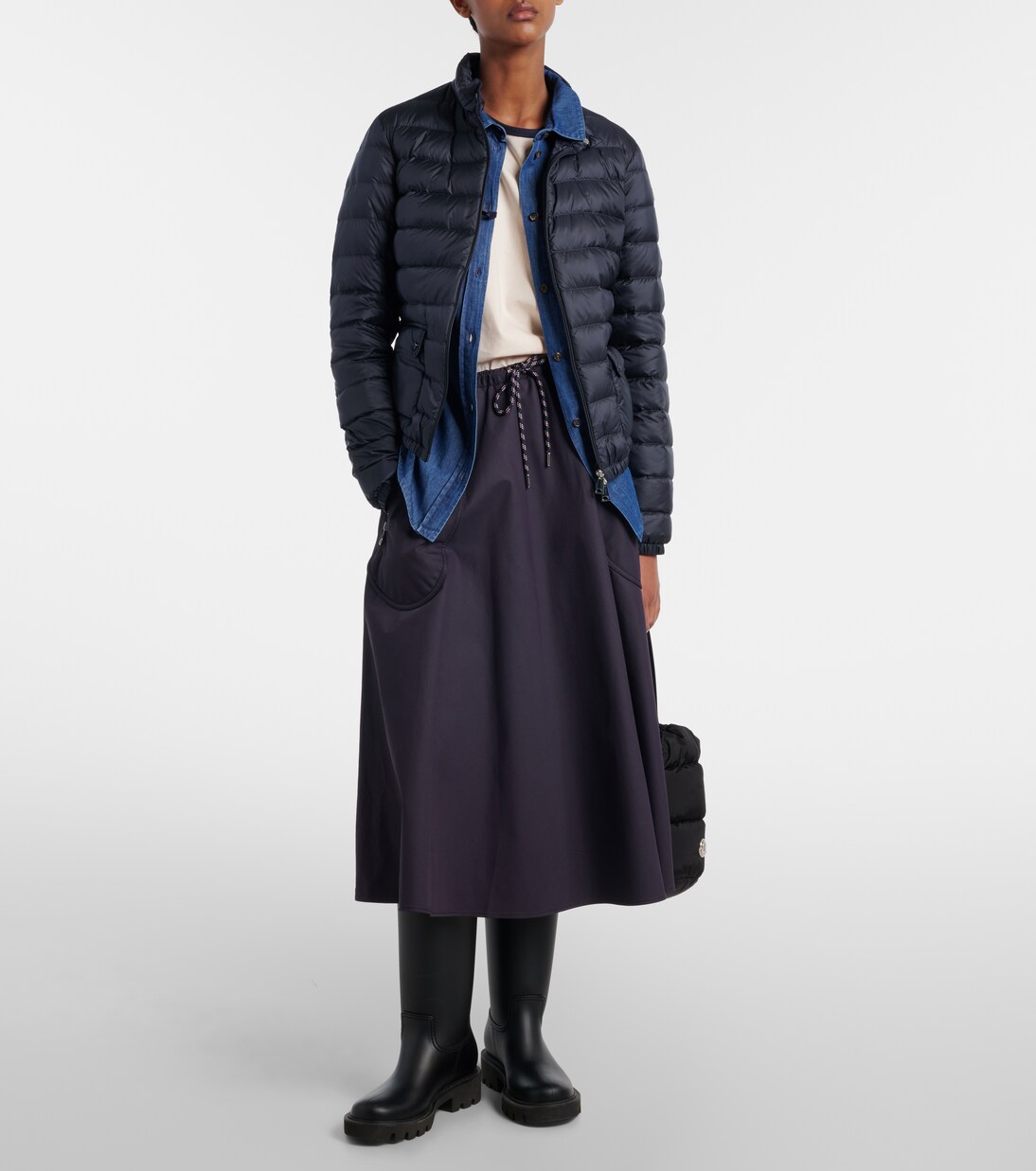 Midirock aus Jersey | Moncler